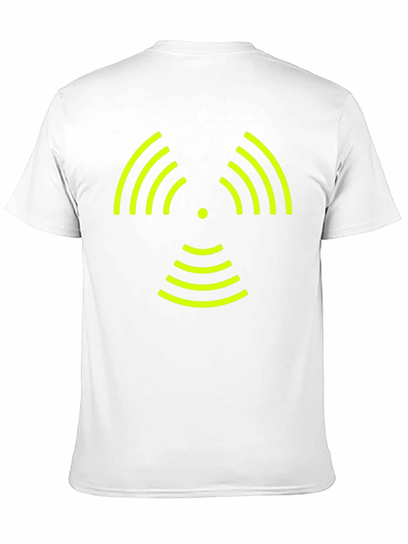 Signal Wave Graphic Tee - Modern Style
