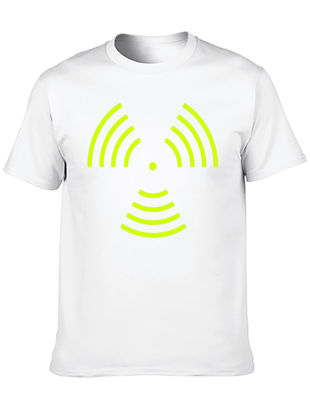 Signal Wave Graphic Tee - Modern Style