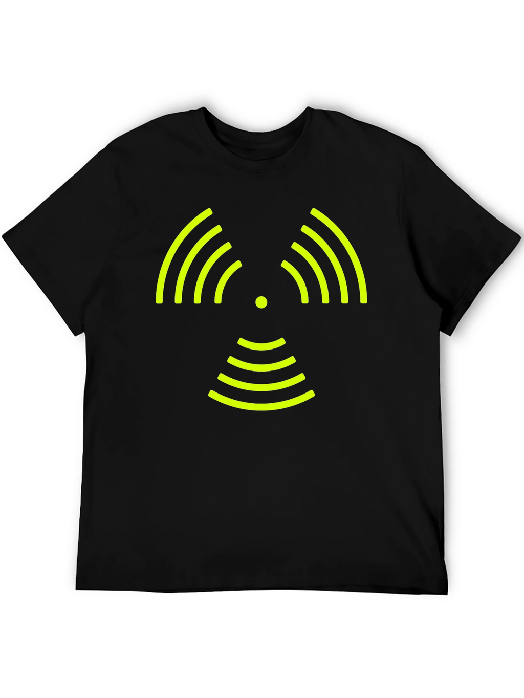 Signal Wave Graphic Tee - Modern Style