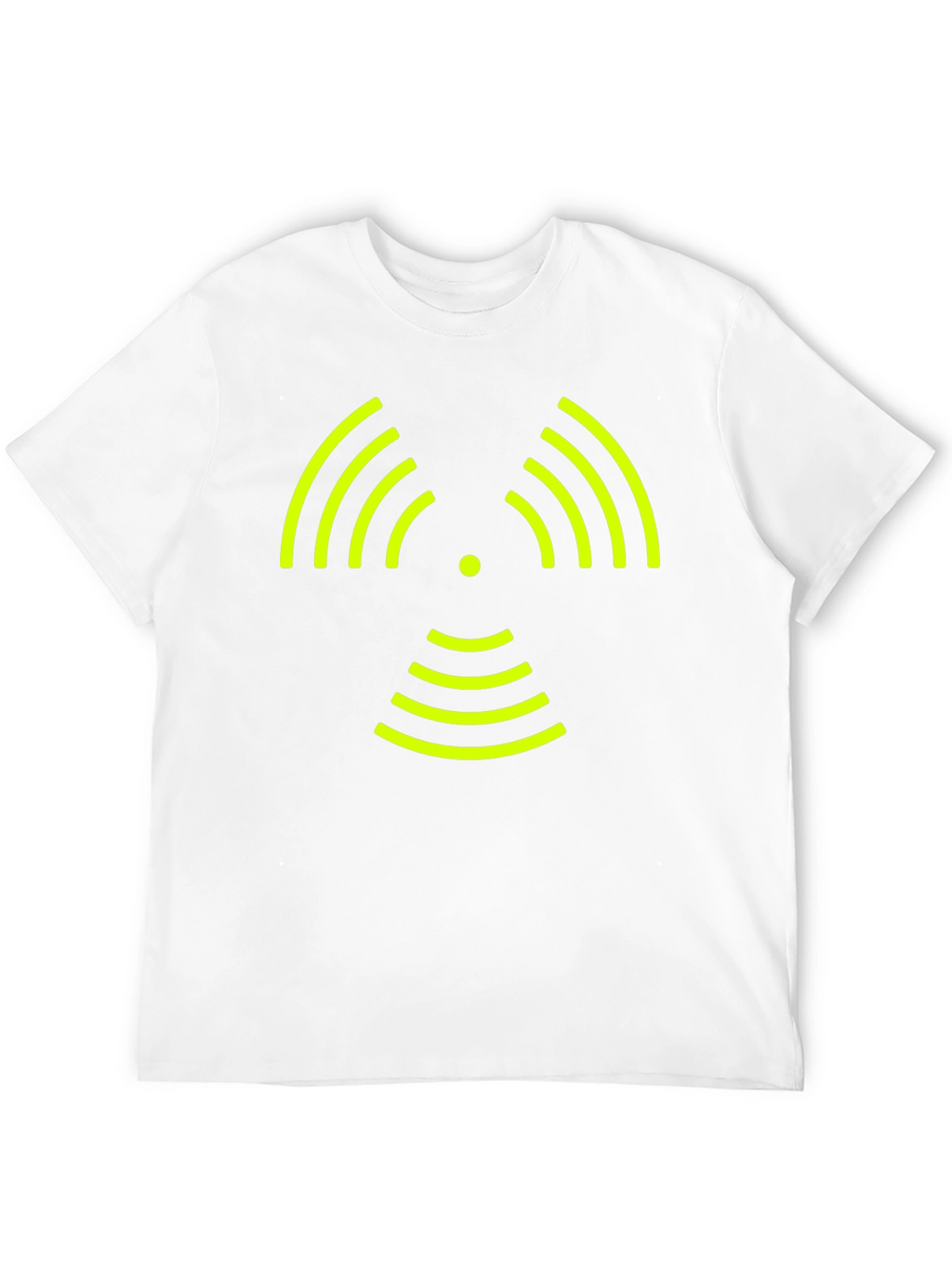 Signal Wave Graphic Tee - Modern Style