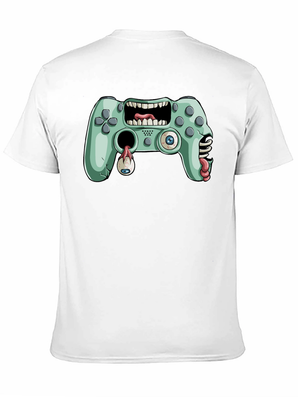 Zombie Game Controller Graphic T-Shirt