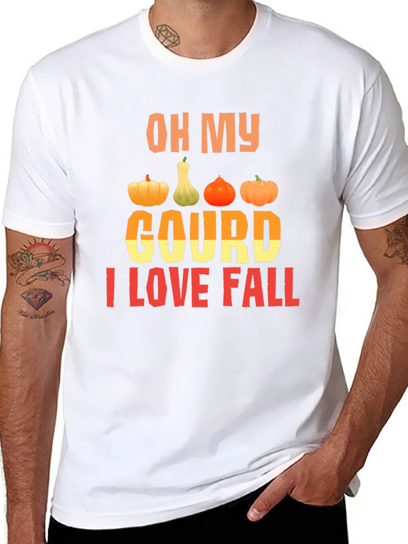 Oh My Gourd I Love Fall T-Shirt