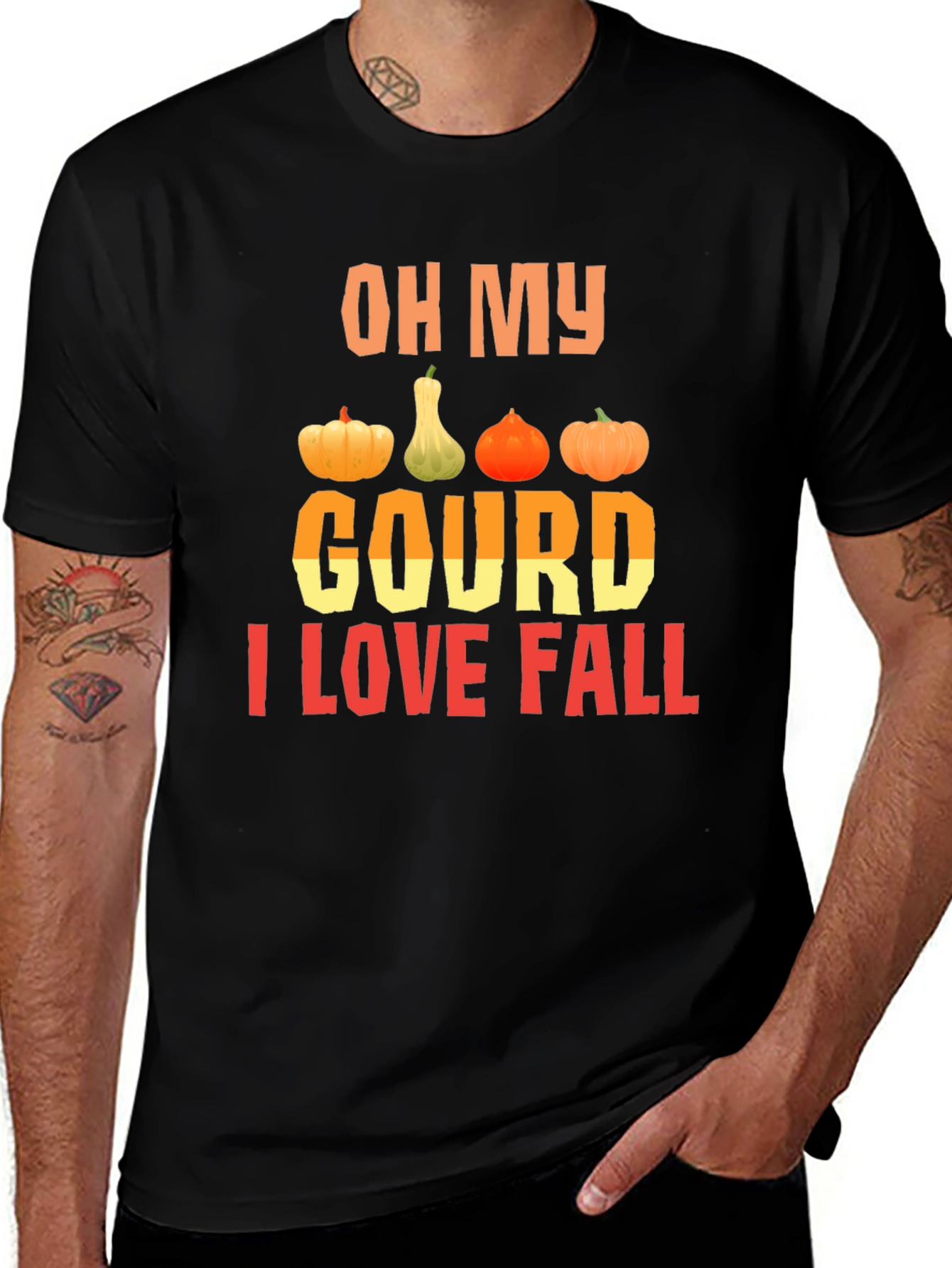 Oh My Gourd I Love Fall T-Shirt