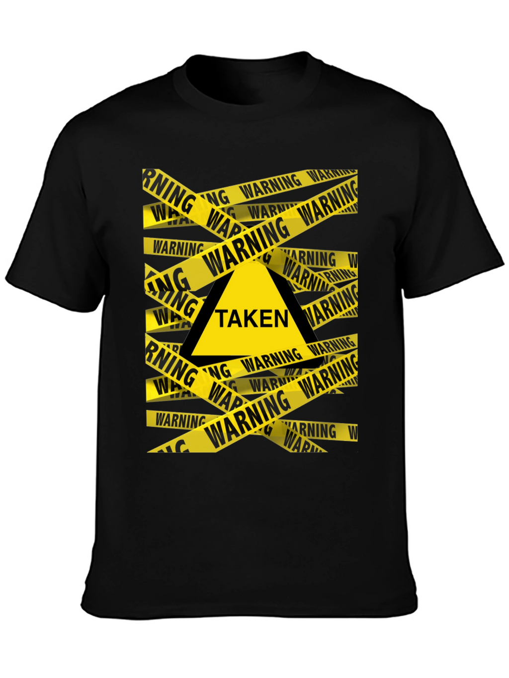 Warning Taken T-Shirt - Novelty Design