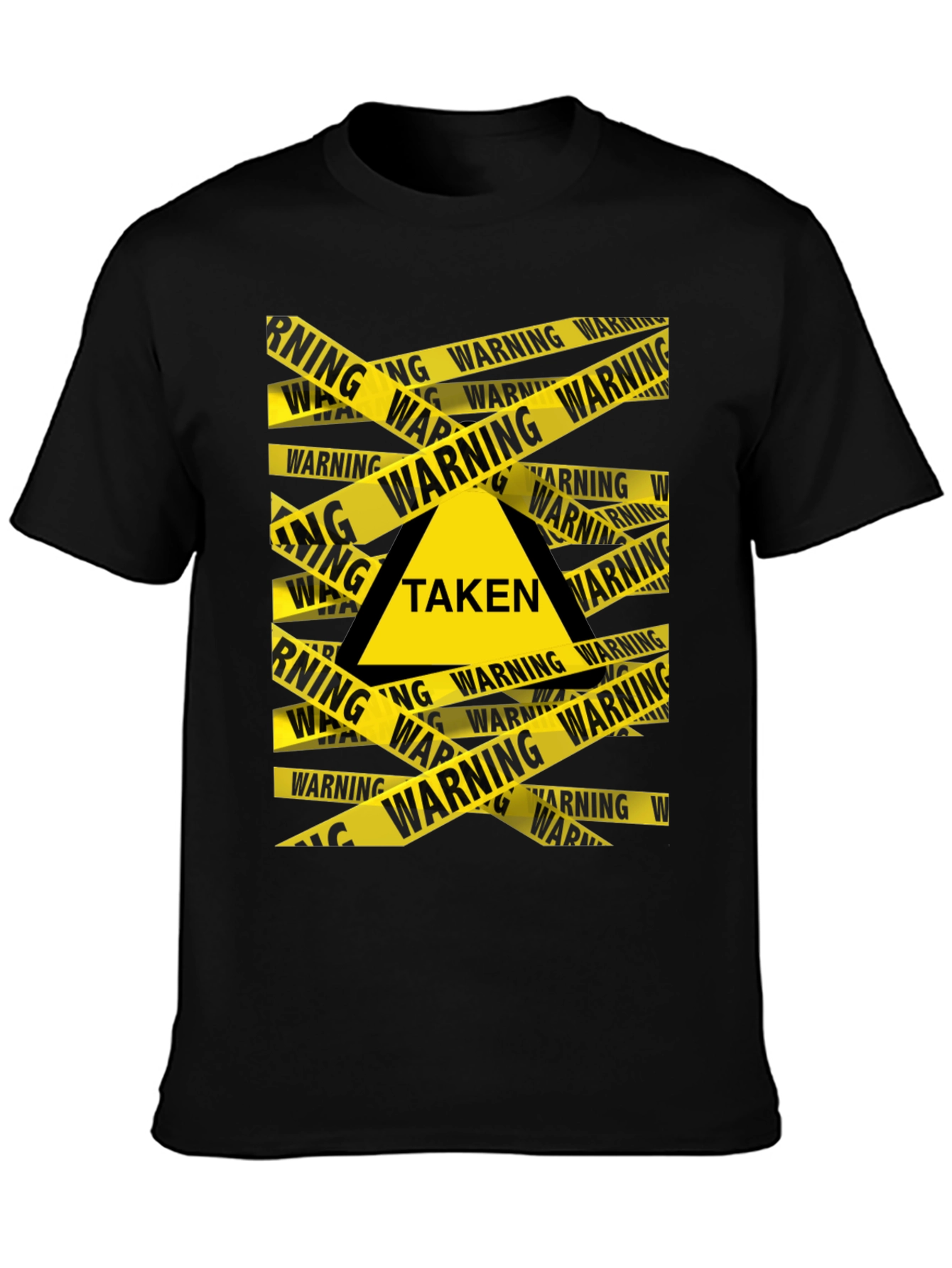 Warning Taken T-Shirt - Novelty Design