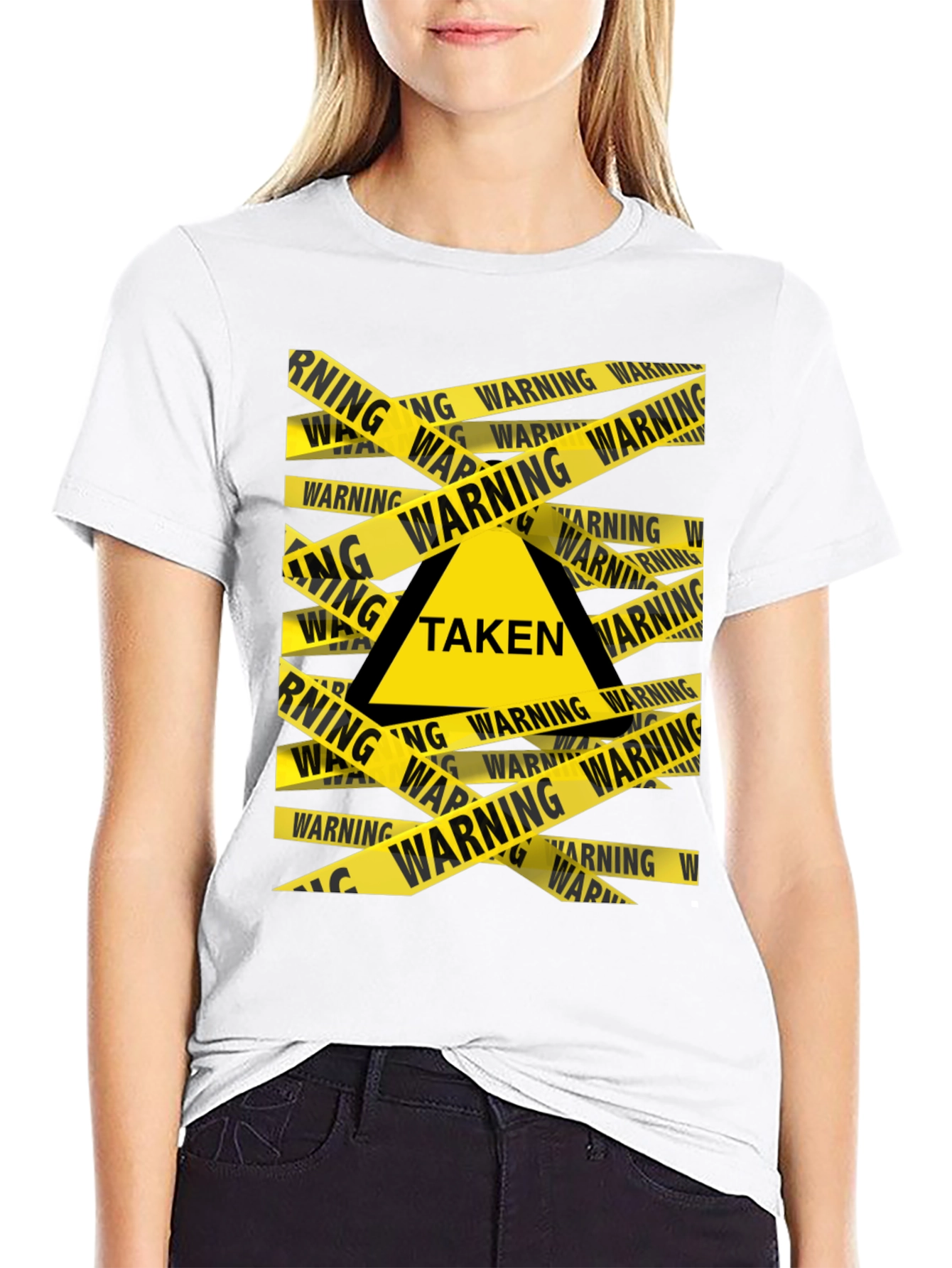 Warning Taken T-Shirt - Novelty Design
