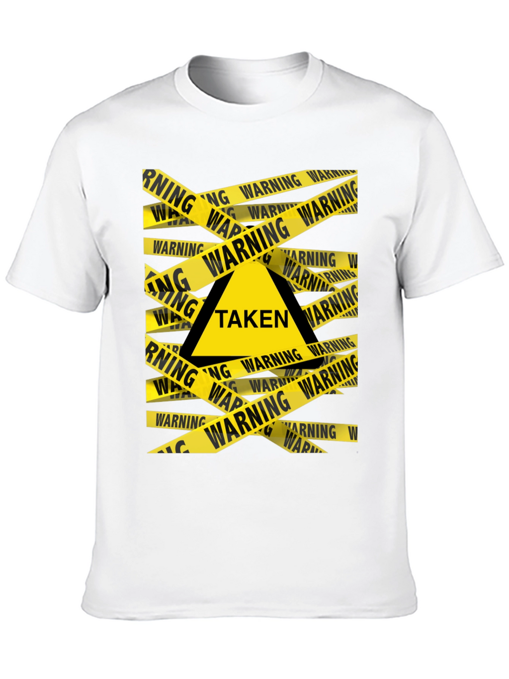 Warning Taken T-Shirt - Novelty Design