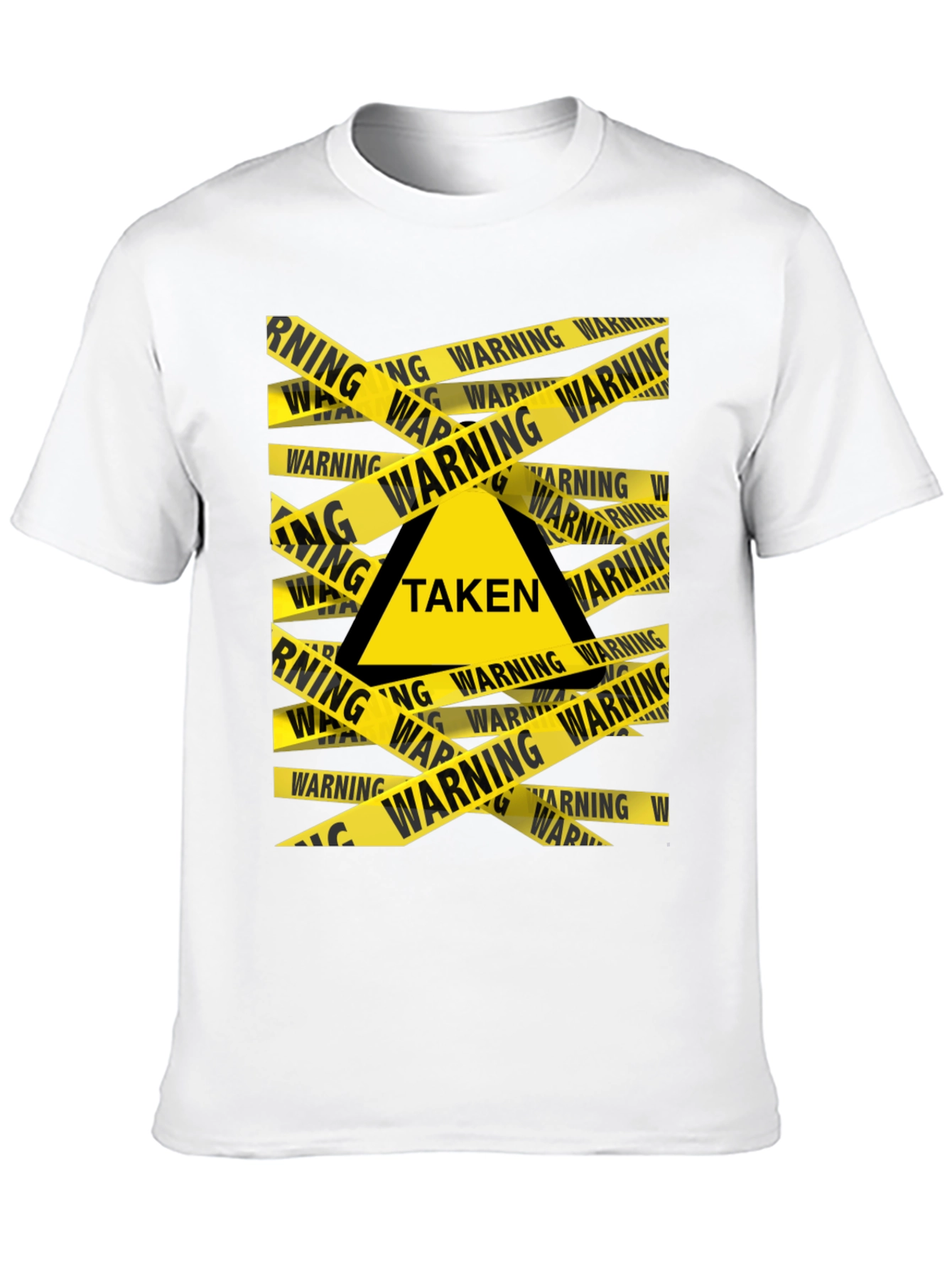 Warning Taken T-Shirt - Novelty Design