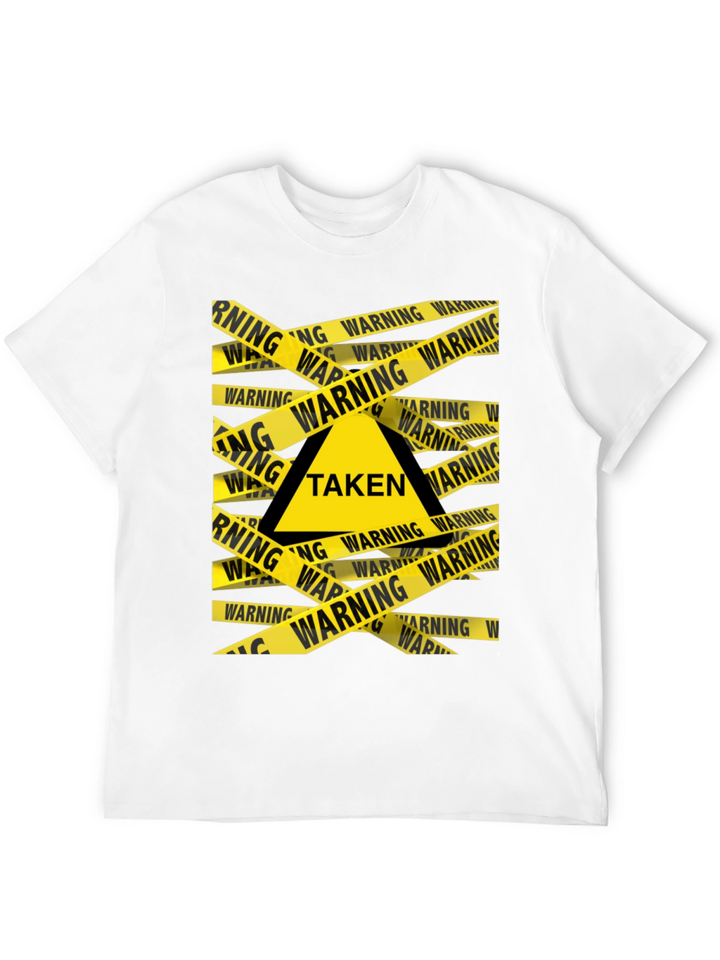Warning Taken T-Shirt - Novelty Design