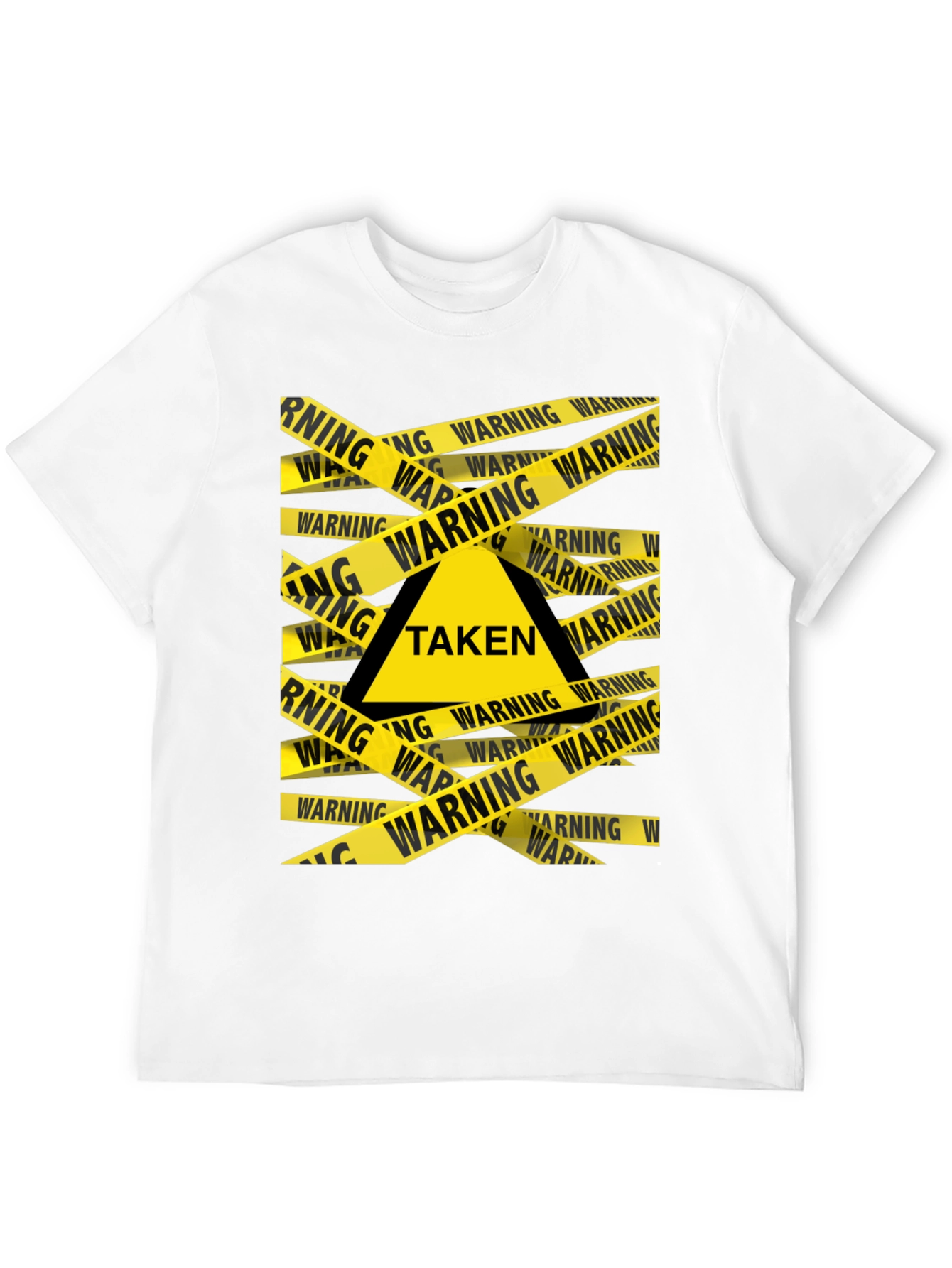 Warning Taken T-Shirt - Novelty Design