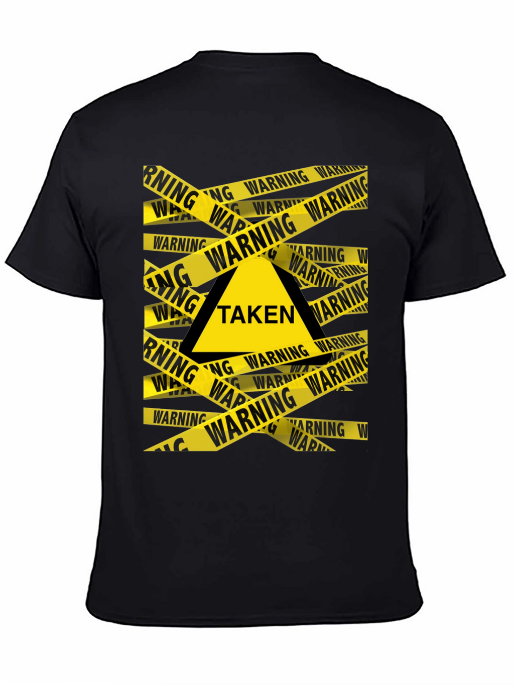 Warning Taken T-Shirt - Novelty Design