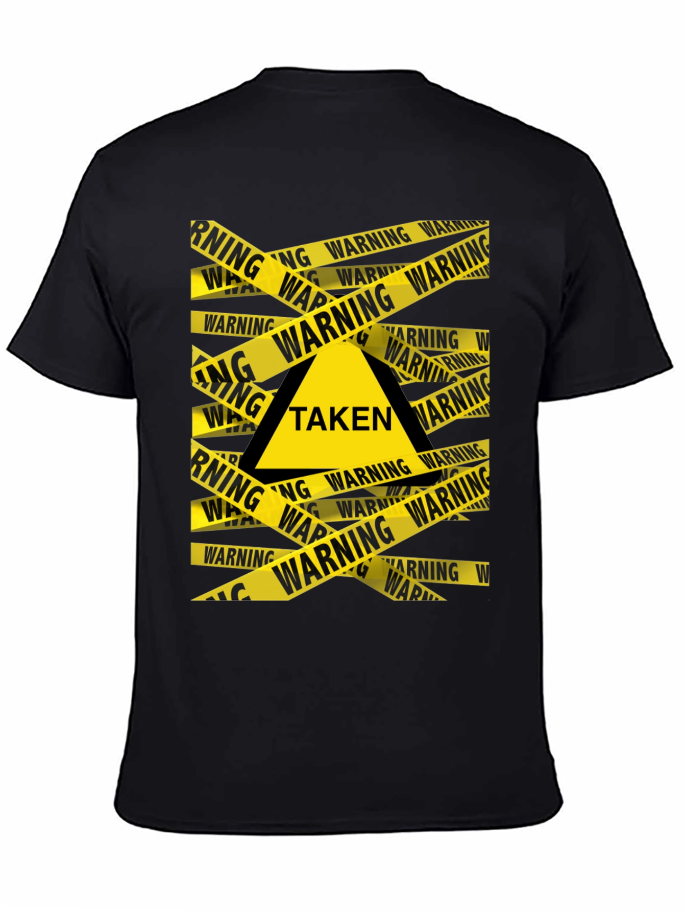 Warning Taken T-Shirt - Novelty Design