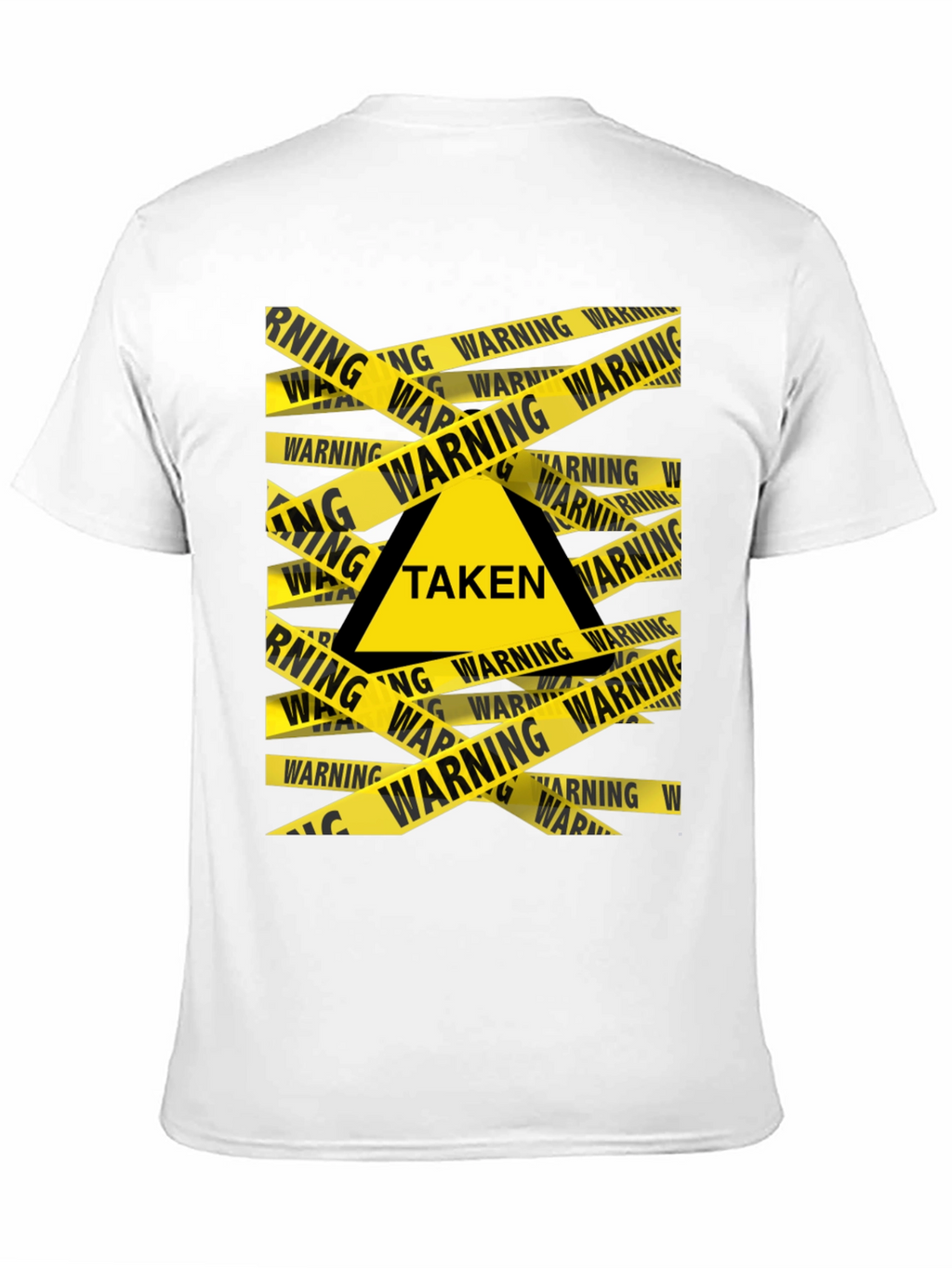 Warning Taken T-Shirt - Novelty Design