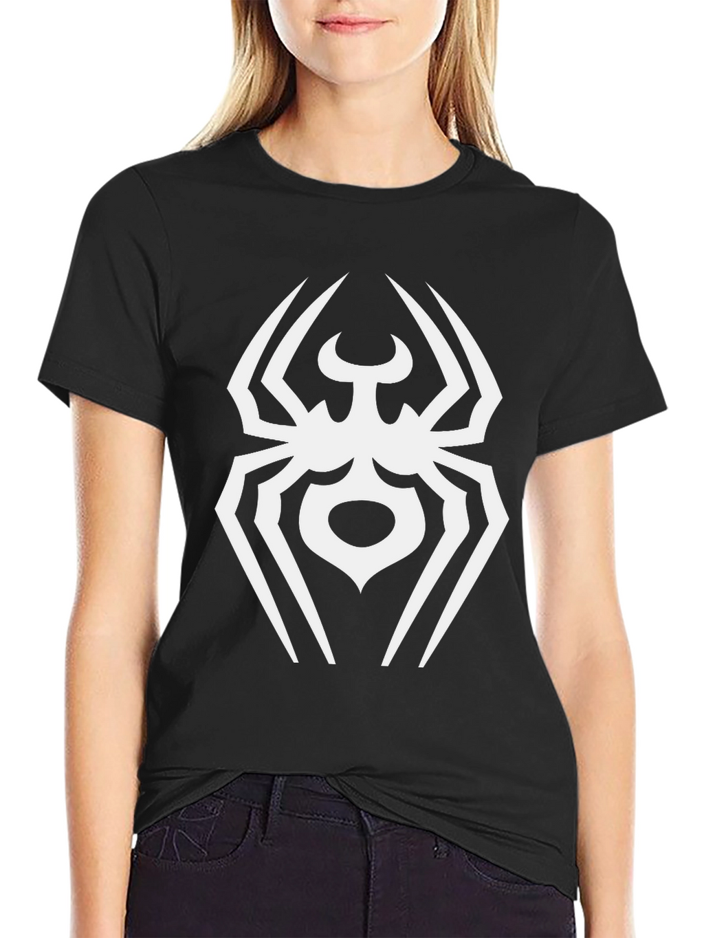 Black Spider Graphic T-Shirt