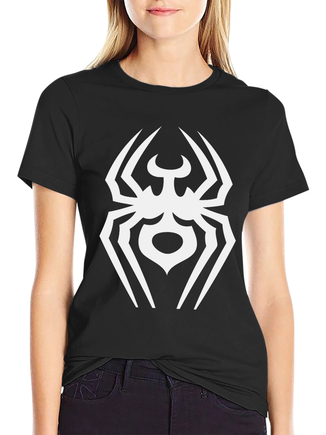 Black Spider Graphic T-Shirt
