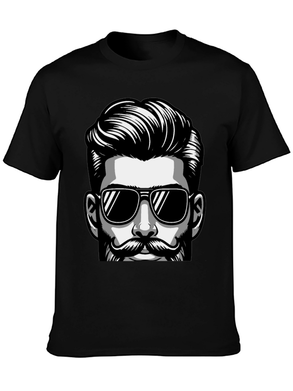 Cool Dude Graphic Tee - Stylish Black T-Shirt