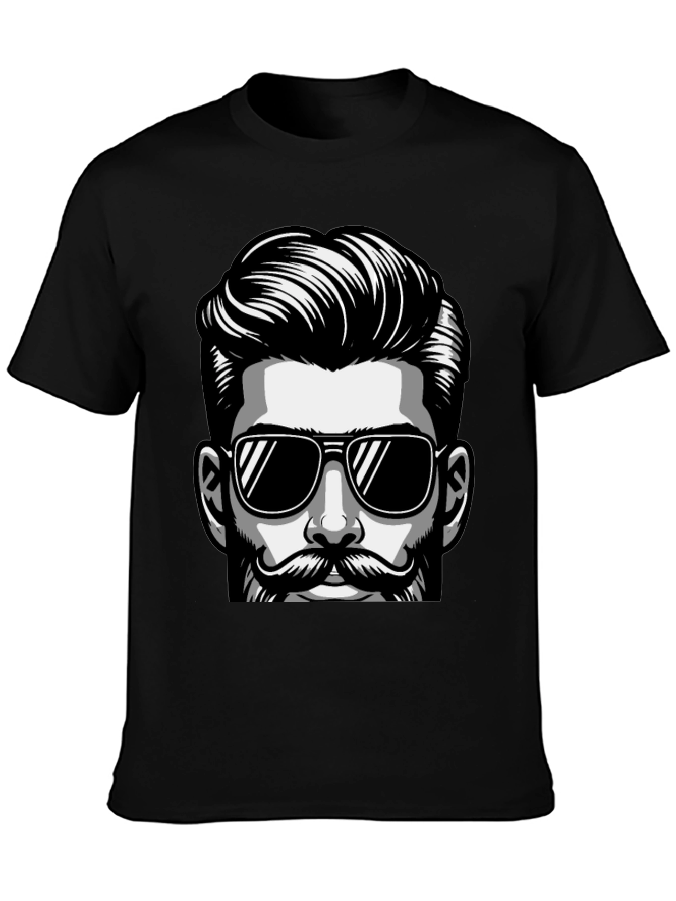 Cool Dude Graphic Tee - Stylish Black T-Shirt