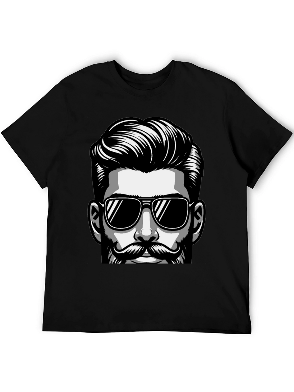 Cool Dude Graphic Tee - Stylish Black T-Shirt