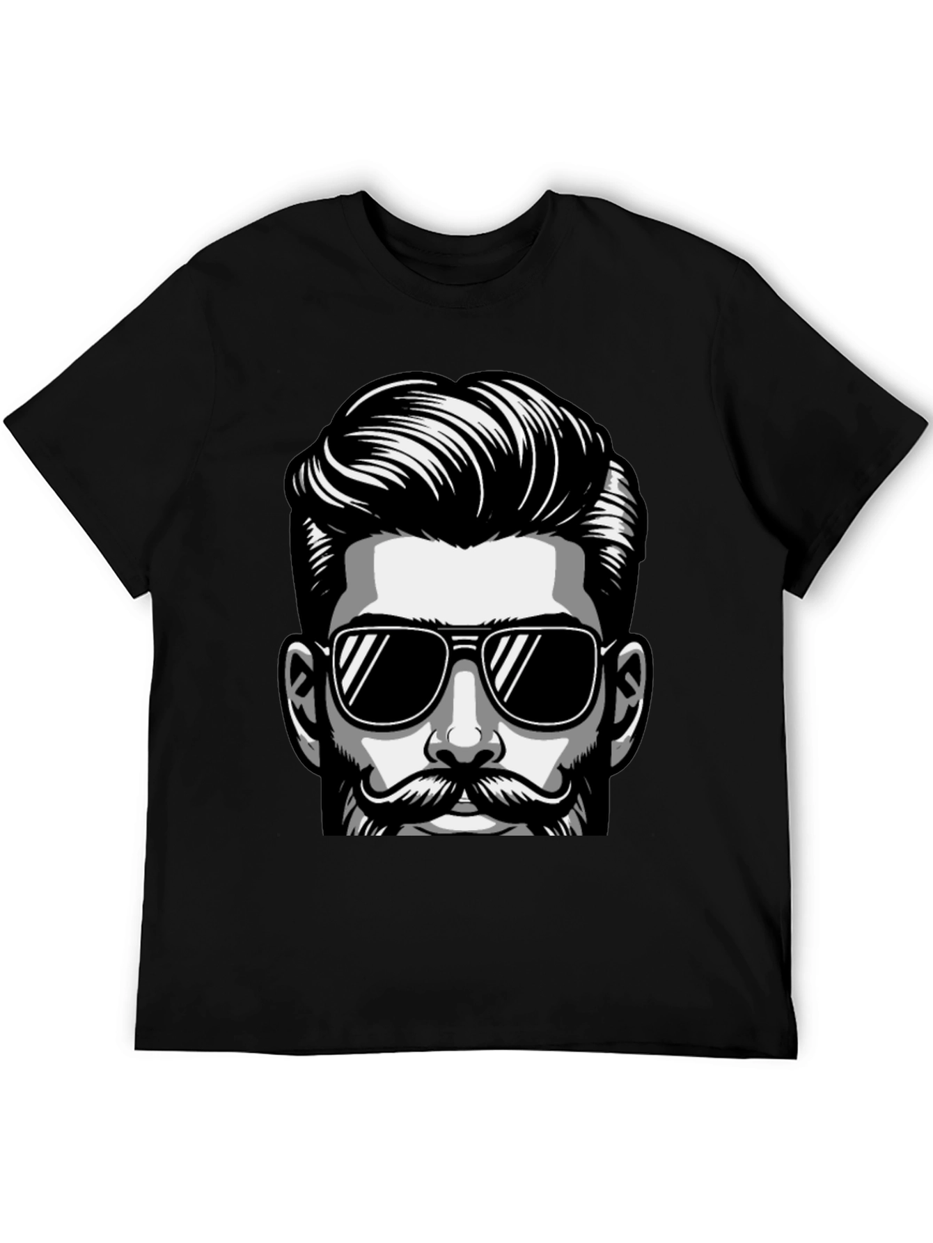 Cool Dude Graphic Tee - Stylish Black T-Shirt