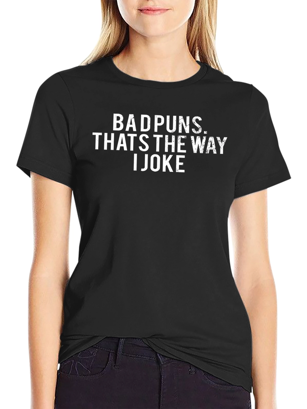 Bad Puns Thats the Way I Joke Graphic T-Shirt