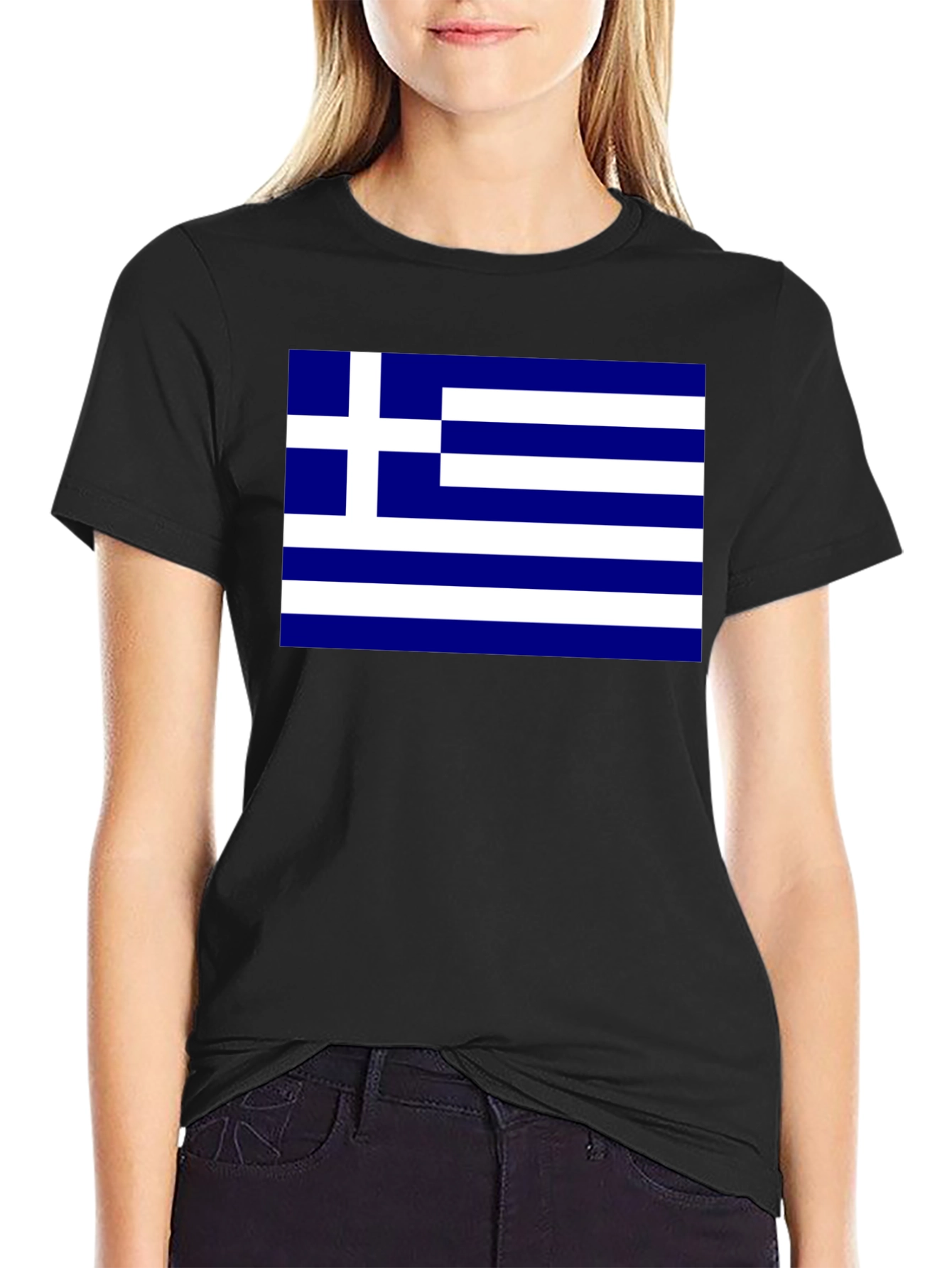 Greek Flag T-Shirt - Show Your Pride!