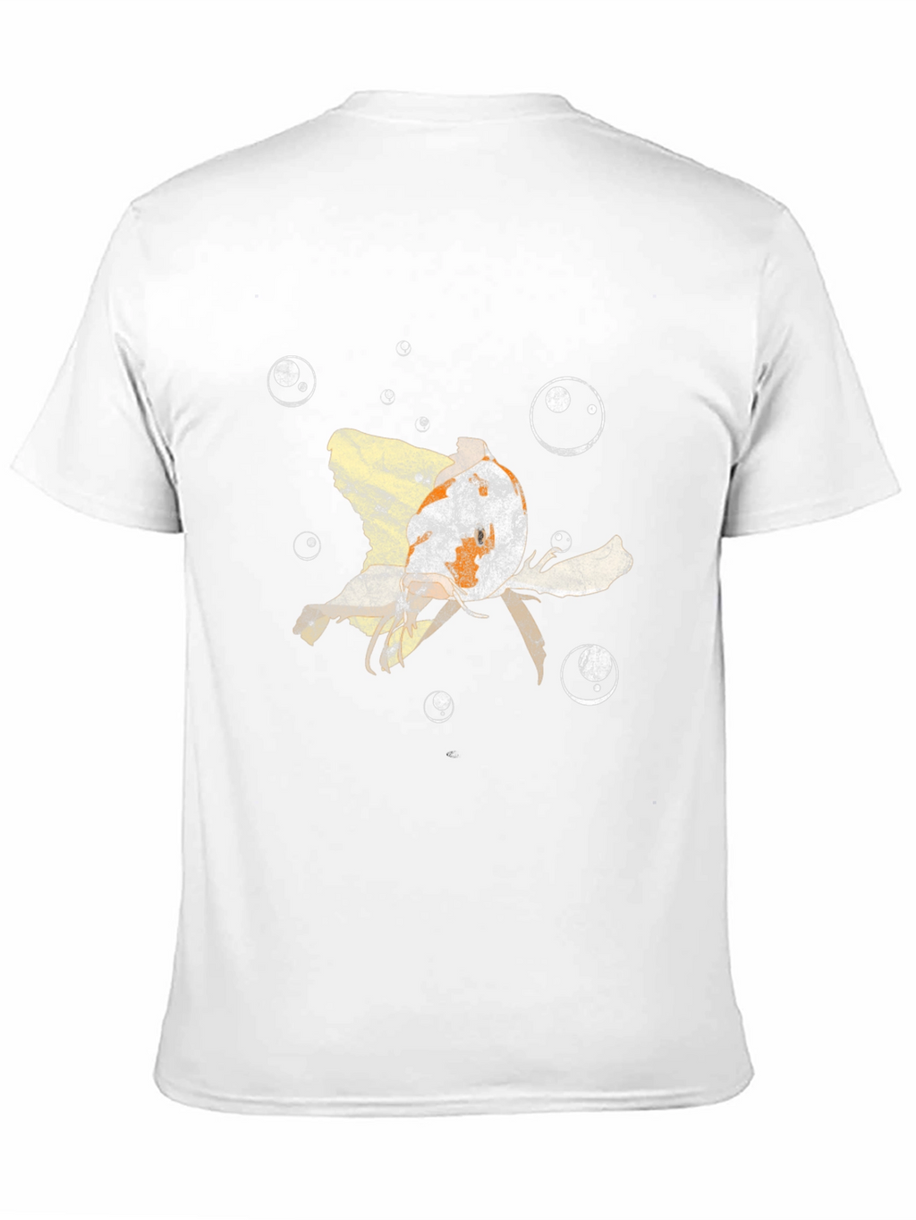Koi Fish Bubble T-Shirt - Black
