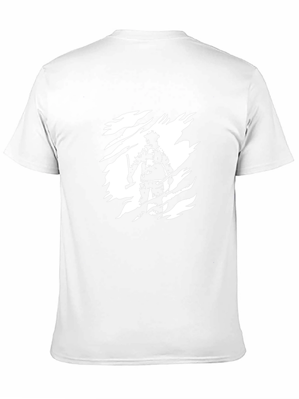Firefighter Graphic Tee - Black Cotton Blend