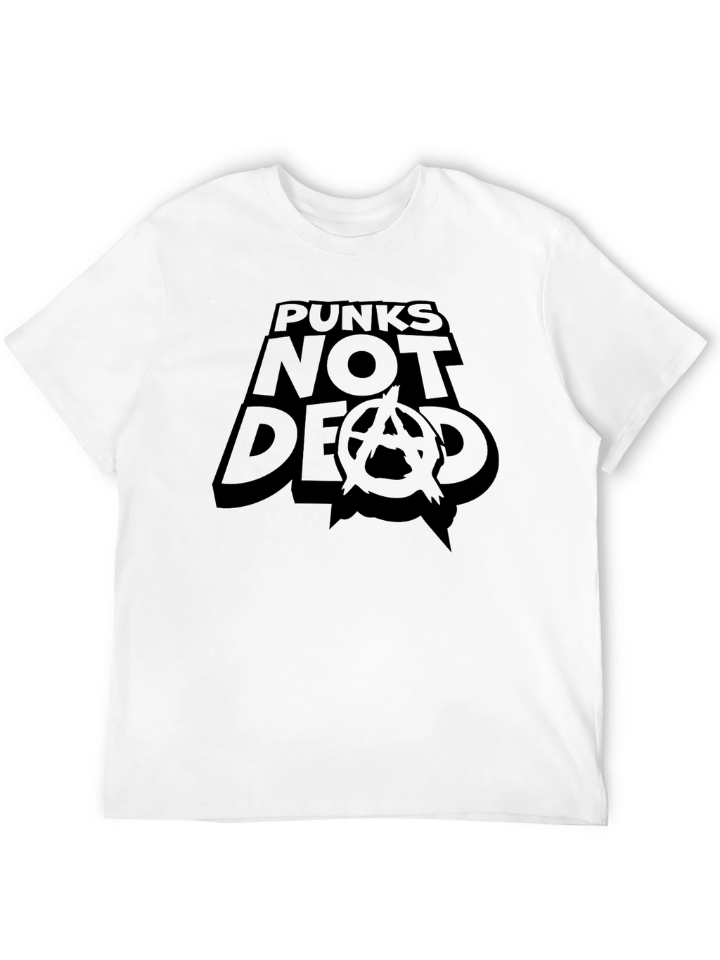 Punks Not Dead Graphic T-Shirt