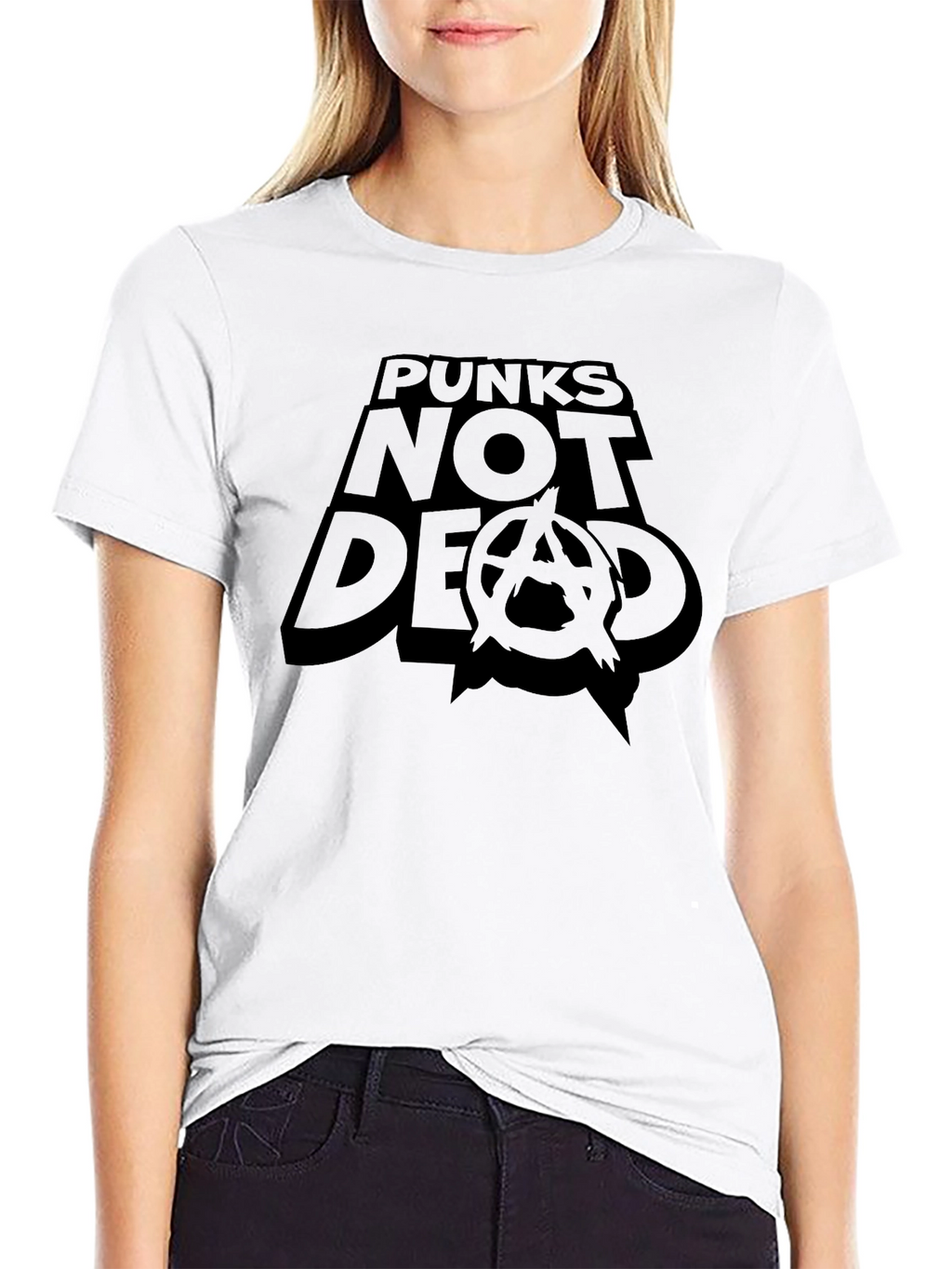 Punks Not Dead Graphic T-Shirt