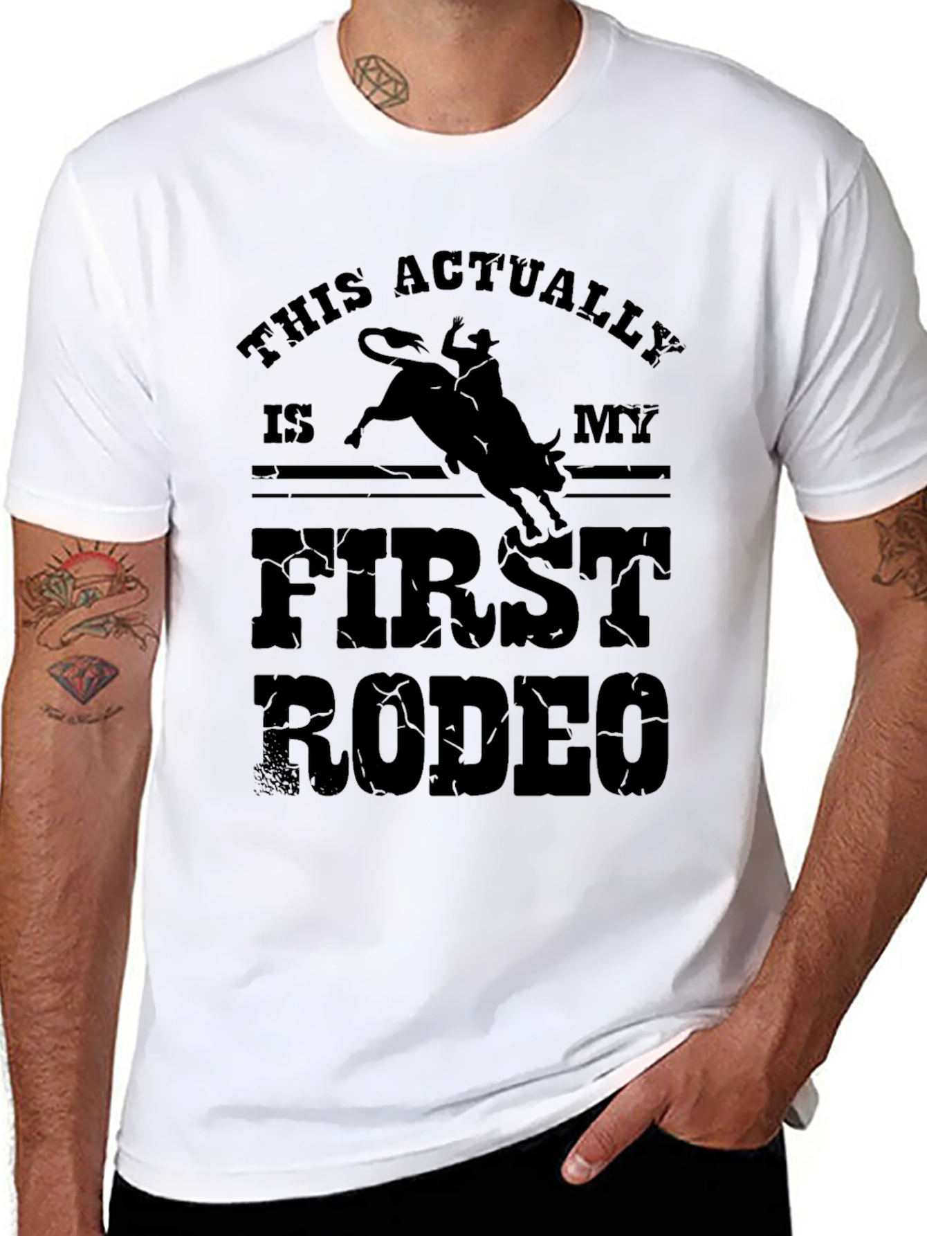 First Rodeo Graphic Tee - Black