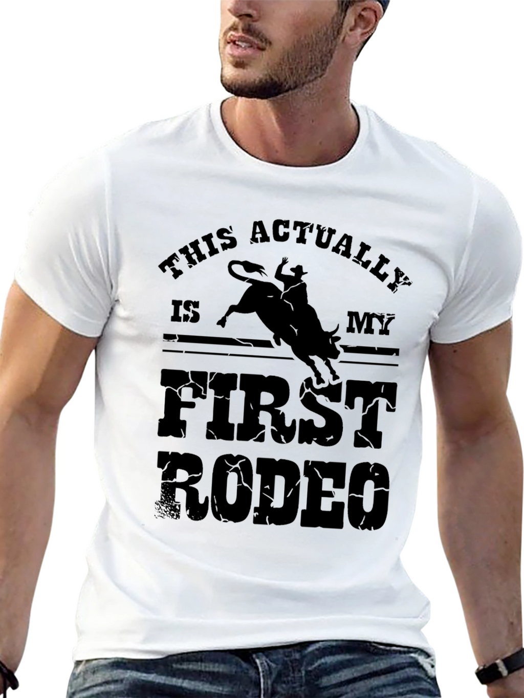 First Rodeo Graphic Tee - Black