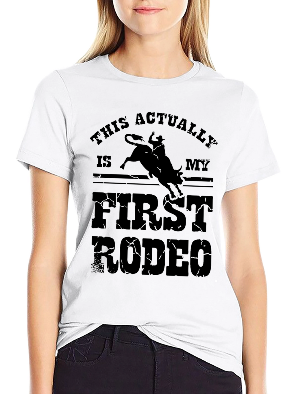 First Rodeo Graphic Tee - Black