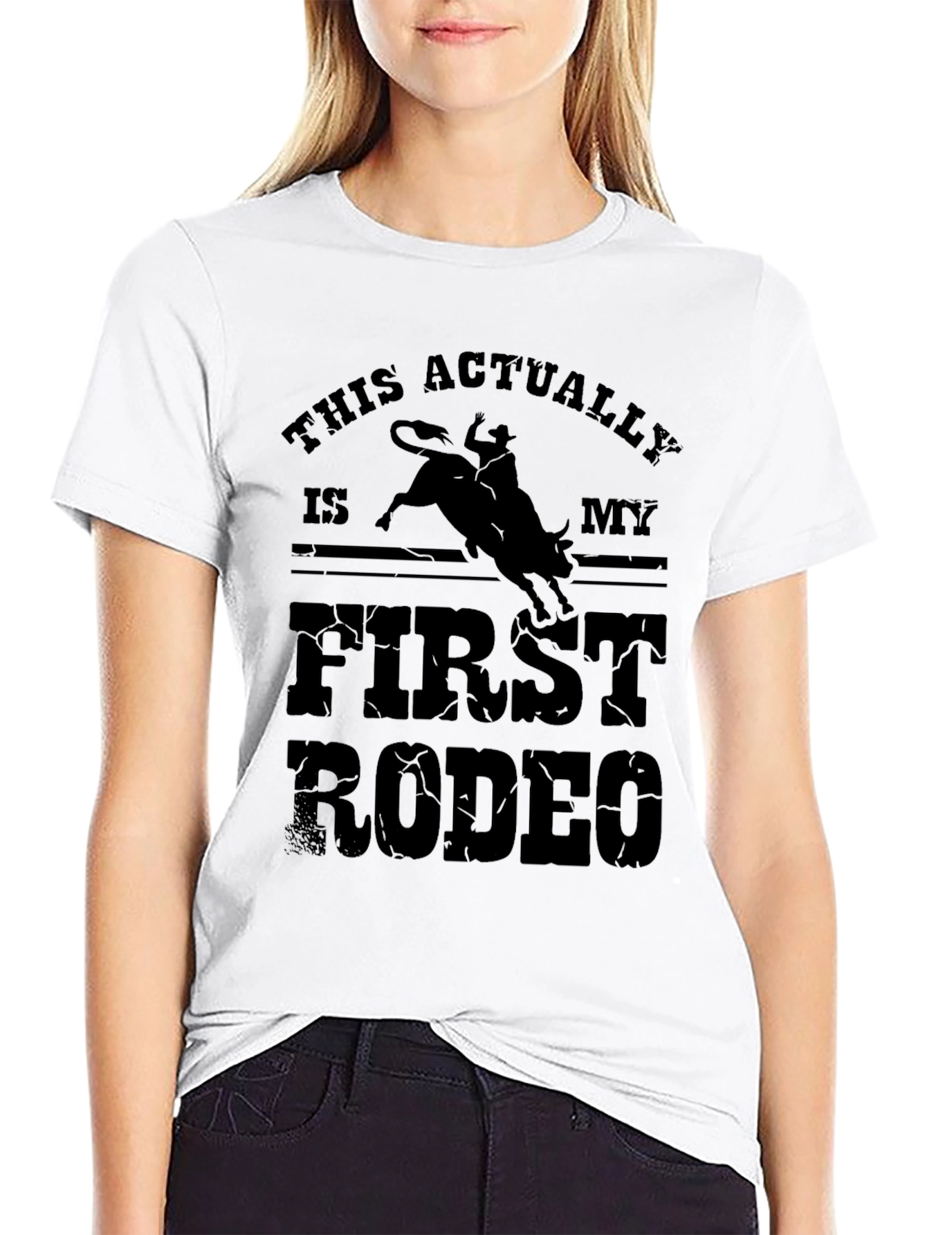 First Rodeo Graphic Tee - Black
