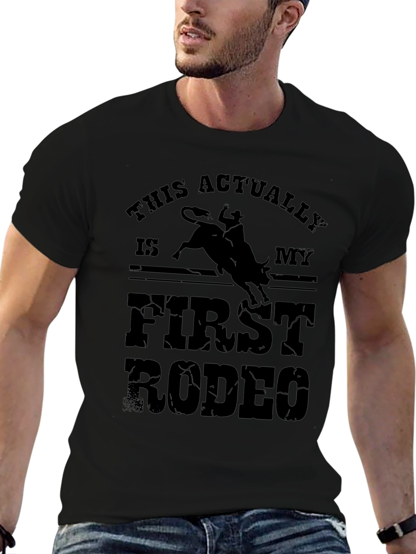 First Rodeo Graphic Tee - Black