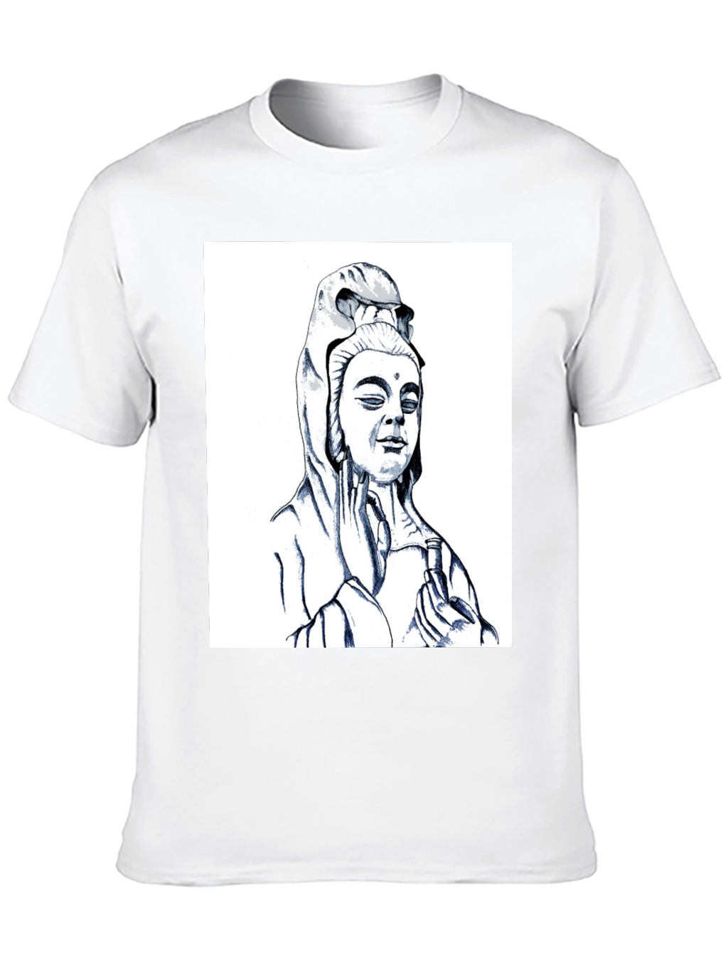 Buddha Graphic Black Tee