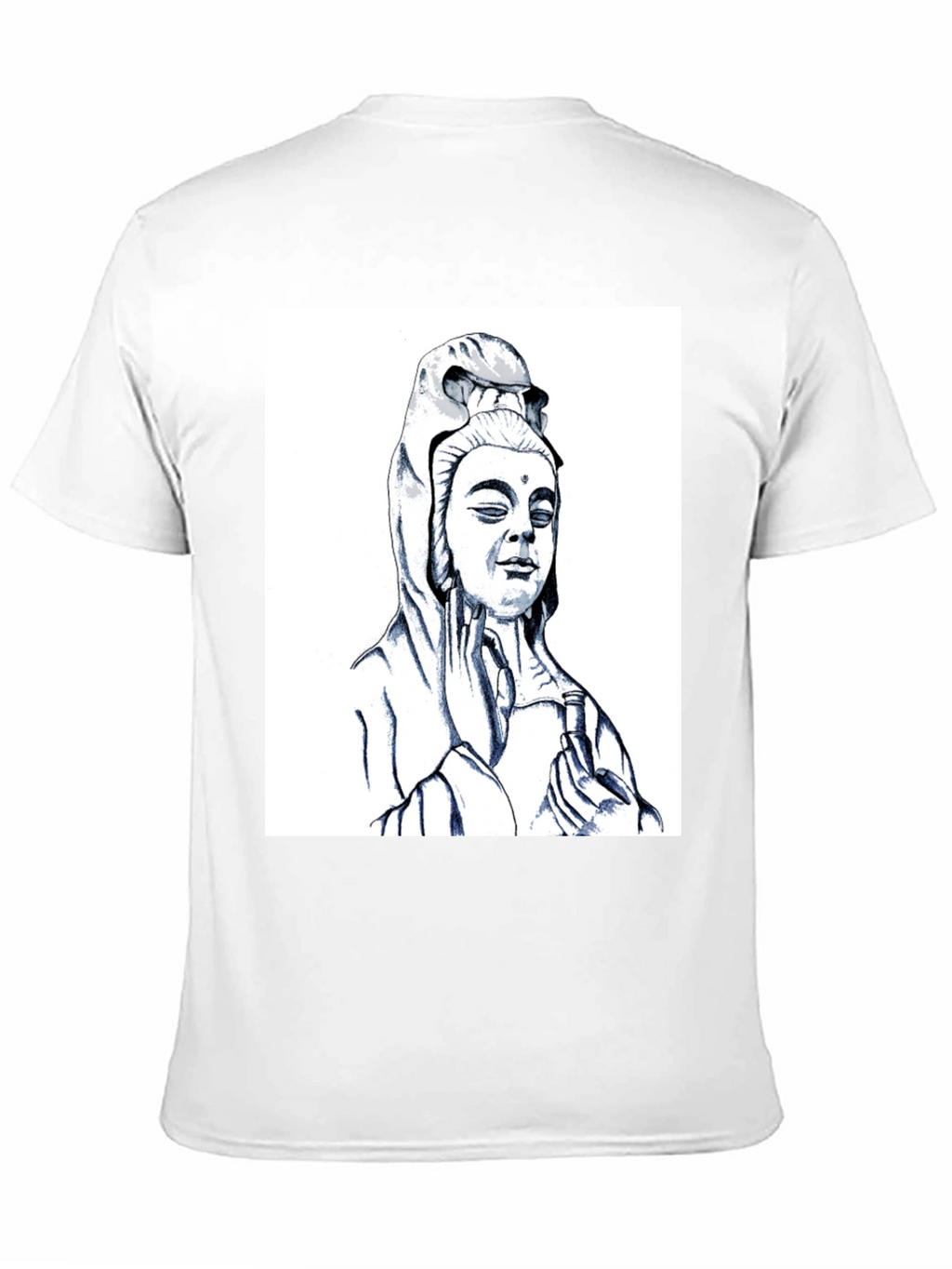 Buddha Graphic Black Tee