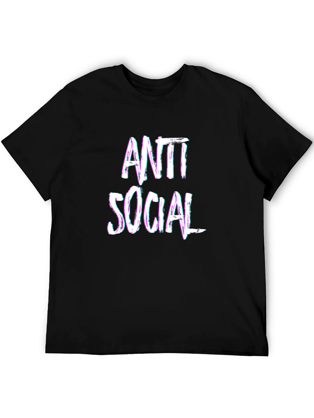 Anti Social Black T-Shirt