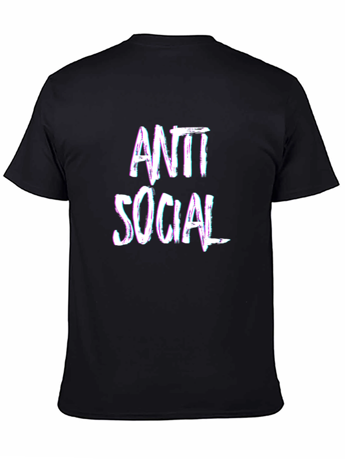 Anti Social Black T-Shirt