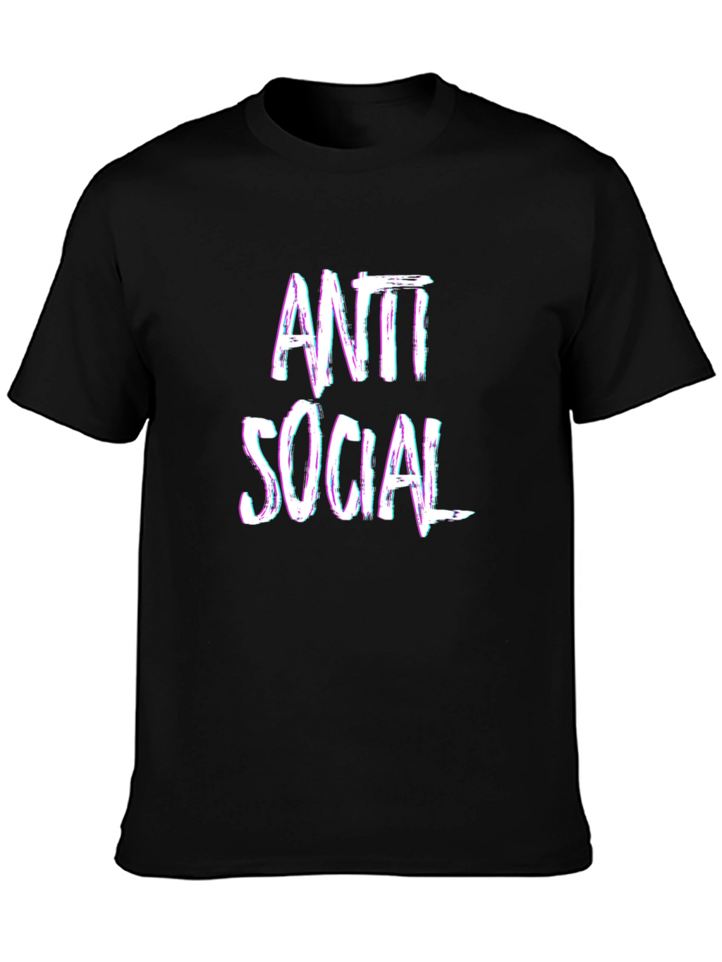 Anti Social Black T-Shirt
