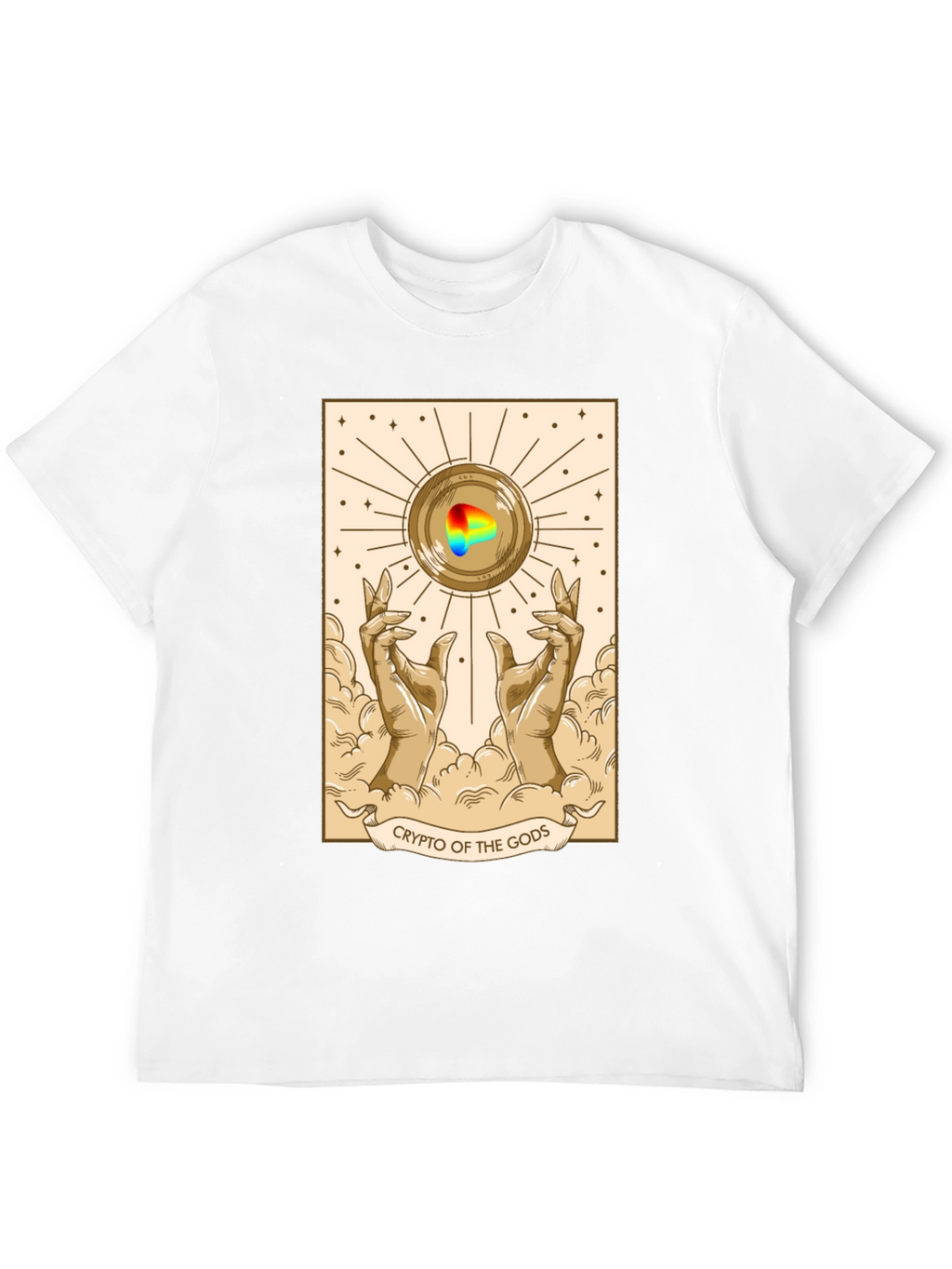 Crypto of the Gods T-Shirt - Unique Graphic Tee