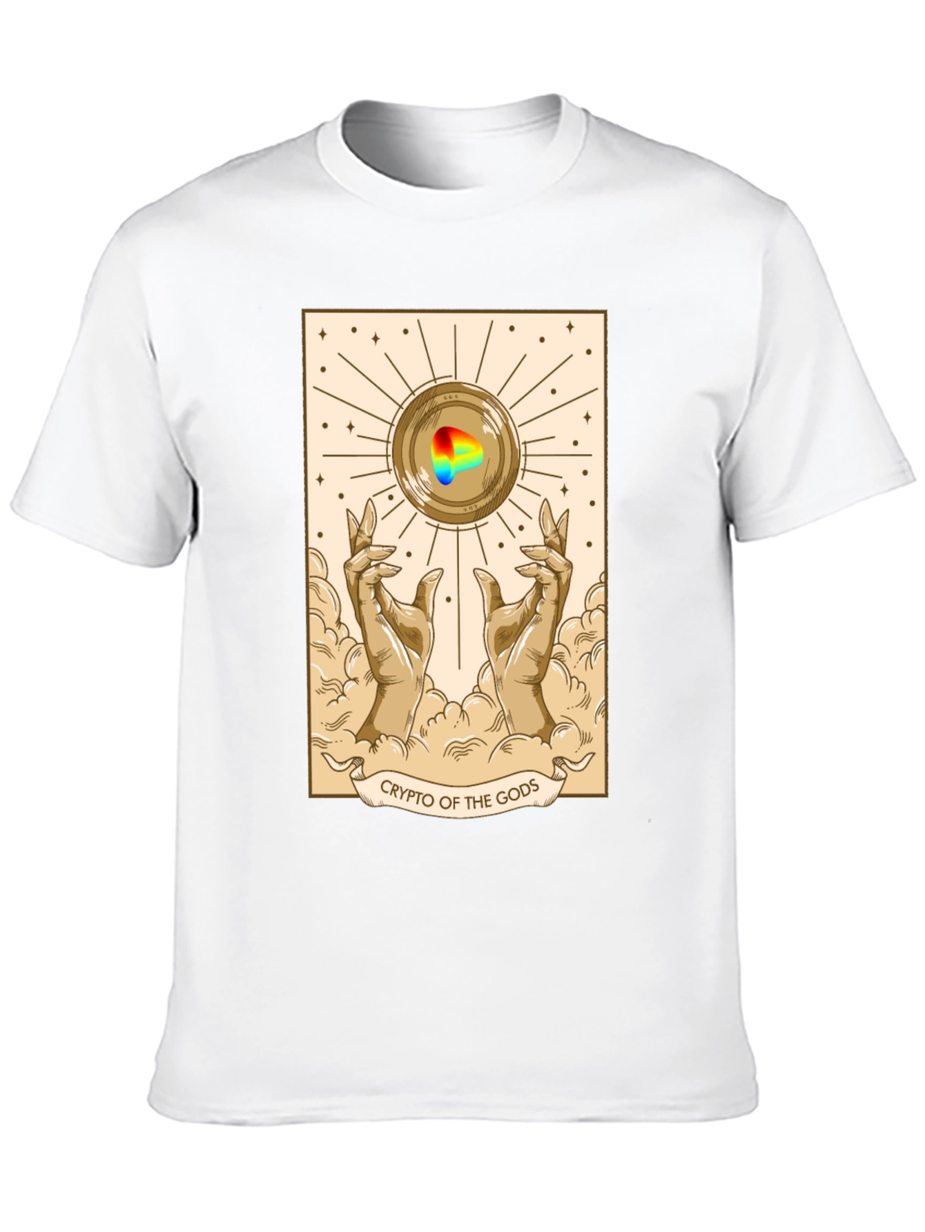Crypto of the Gods T-Shirt - Unique Graphic Tee