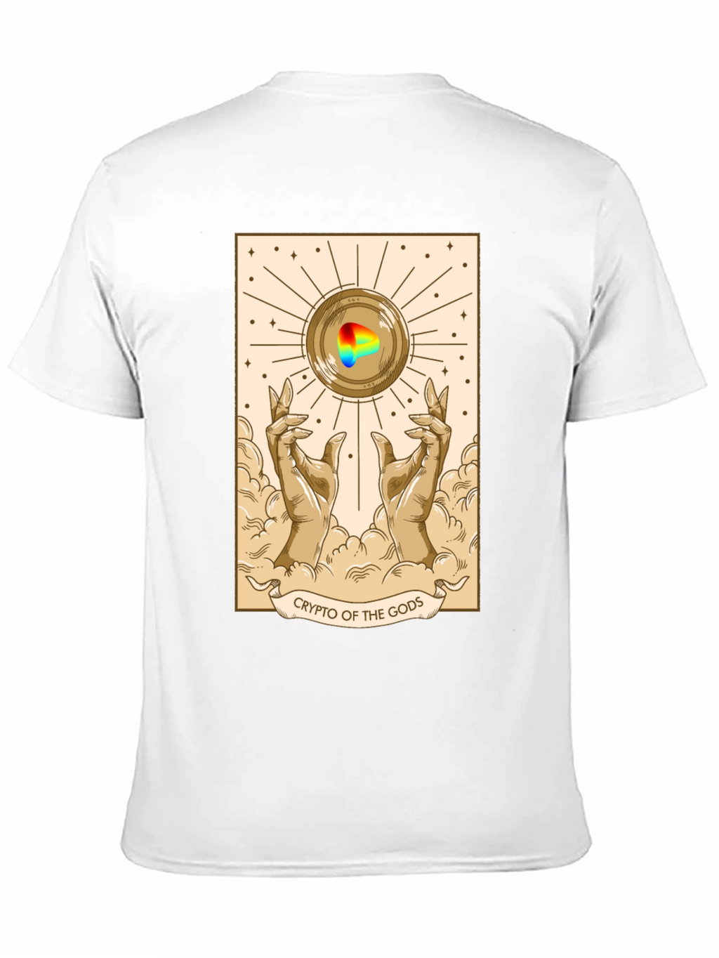Crypto of the Gods T-Shirt - Unique Graphic Tee