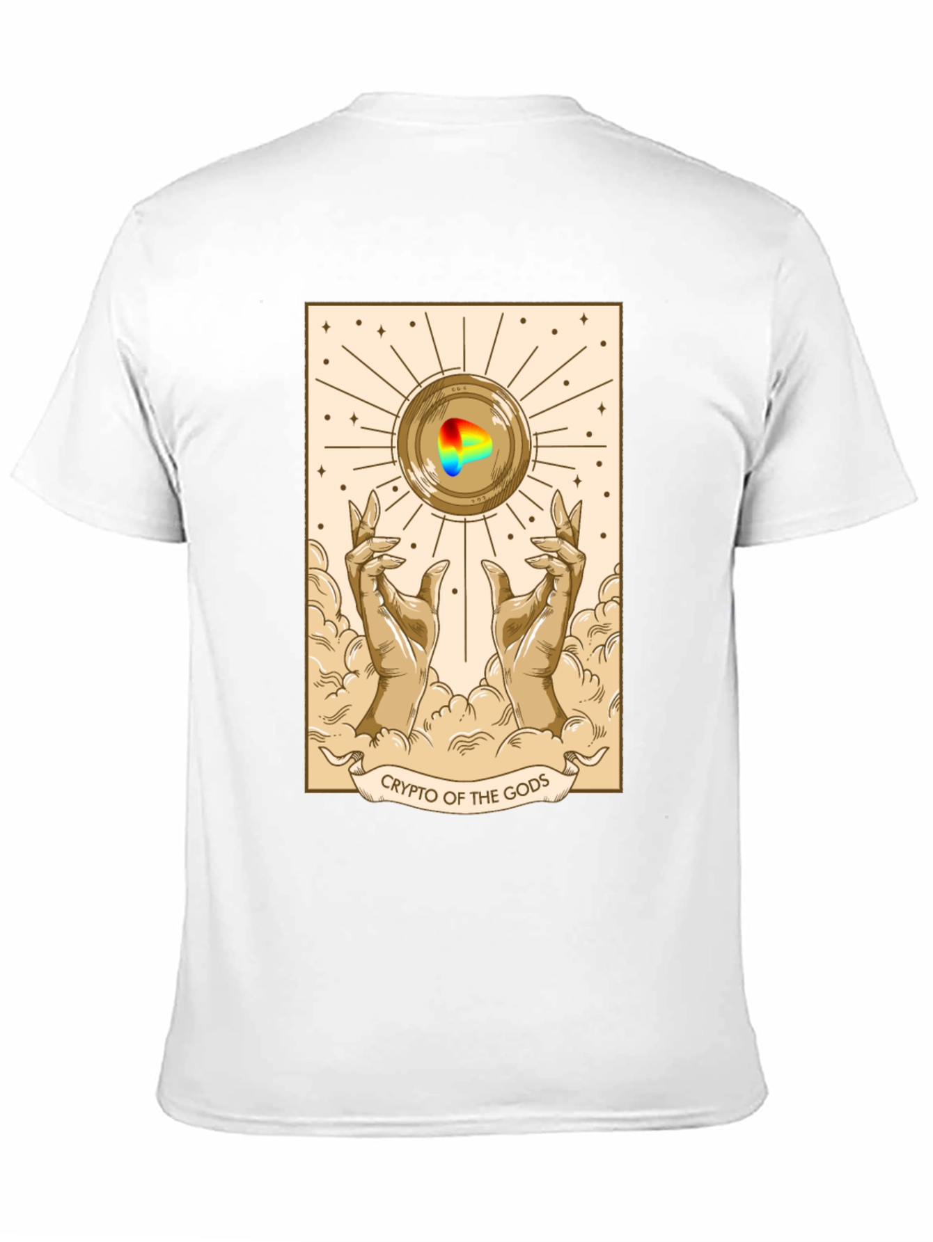 Crypto of the Gods T-Shirt - Unique Graphic Tee