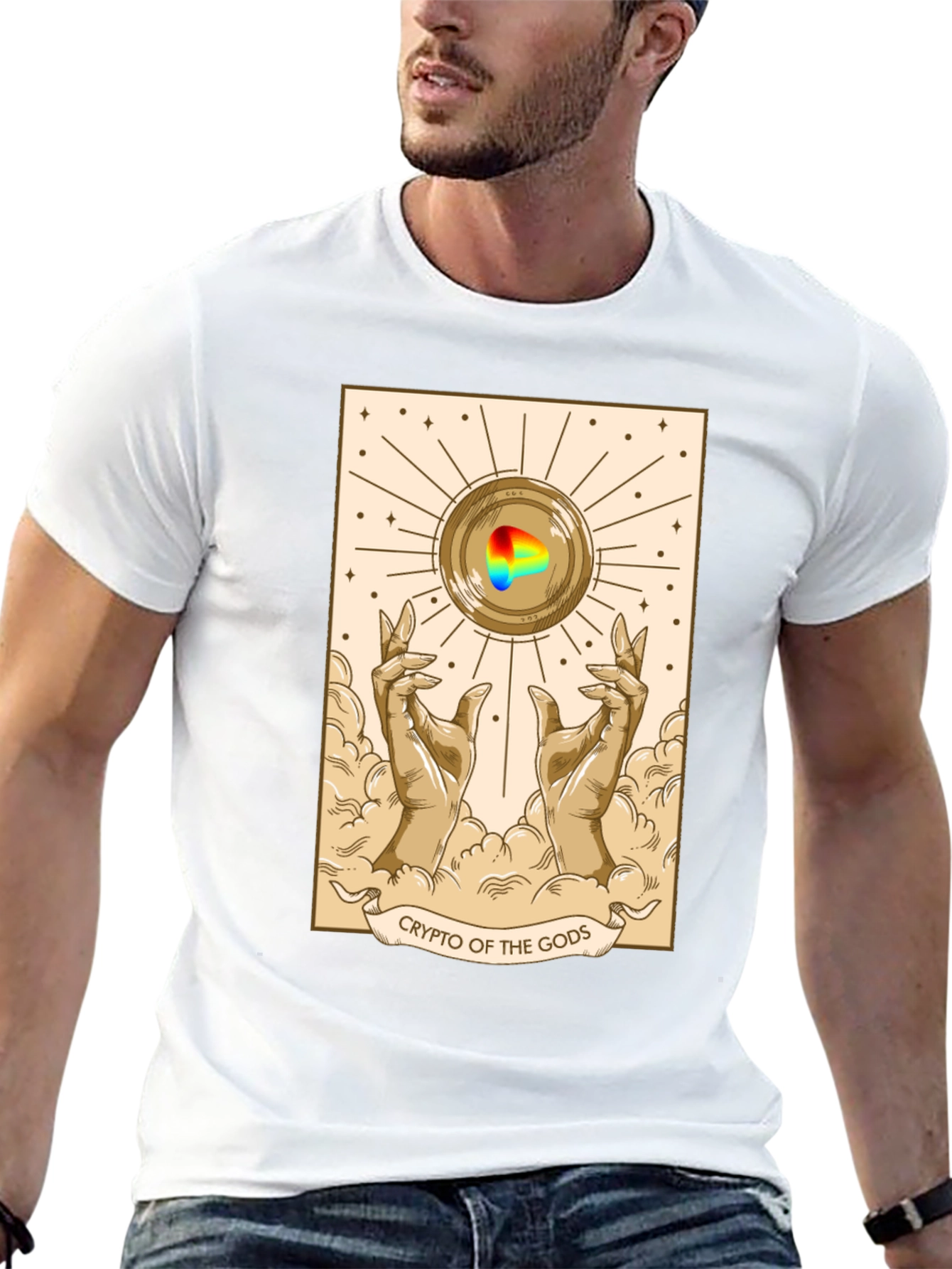 Crypto of the Gods T-Shirt - Unique Graphic Tee