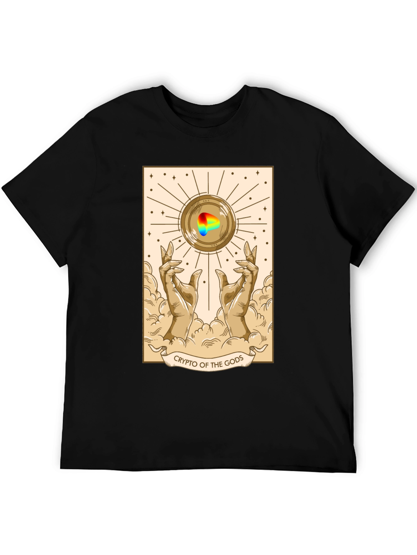 Crypto of the Gods T-Shirt - Unique Graphic Tee