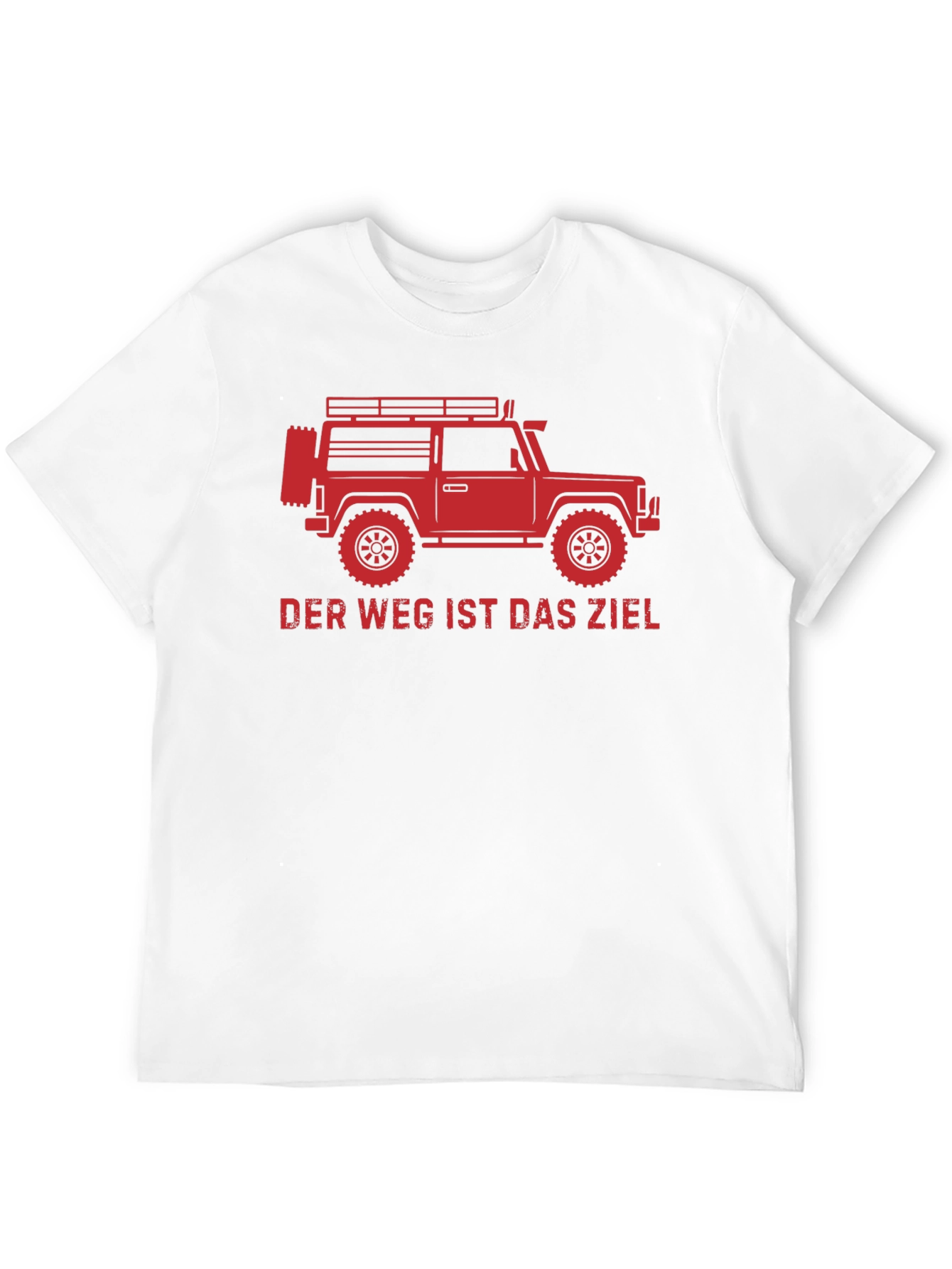Off-Road Adventure T-Shirt - The Journey is the Goal
