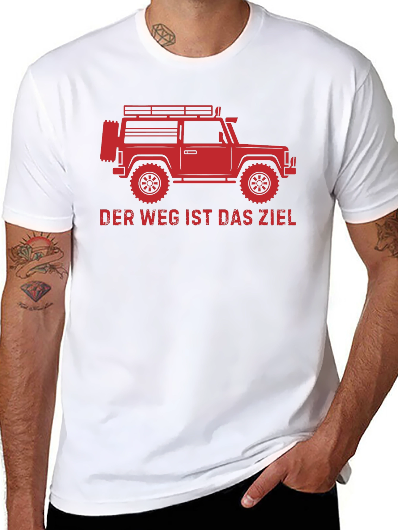 Off-Road Adventure T-Shirt - The Journey is the Goal