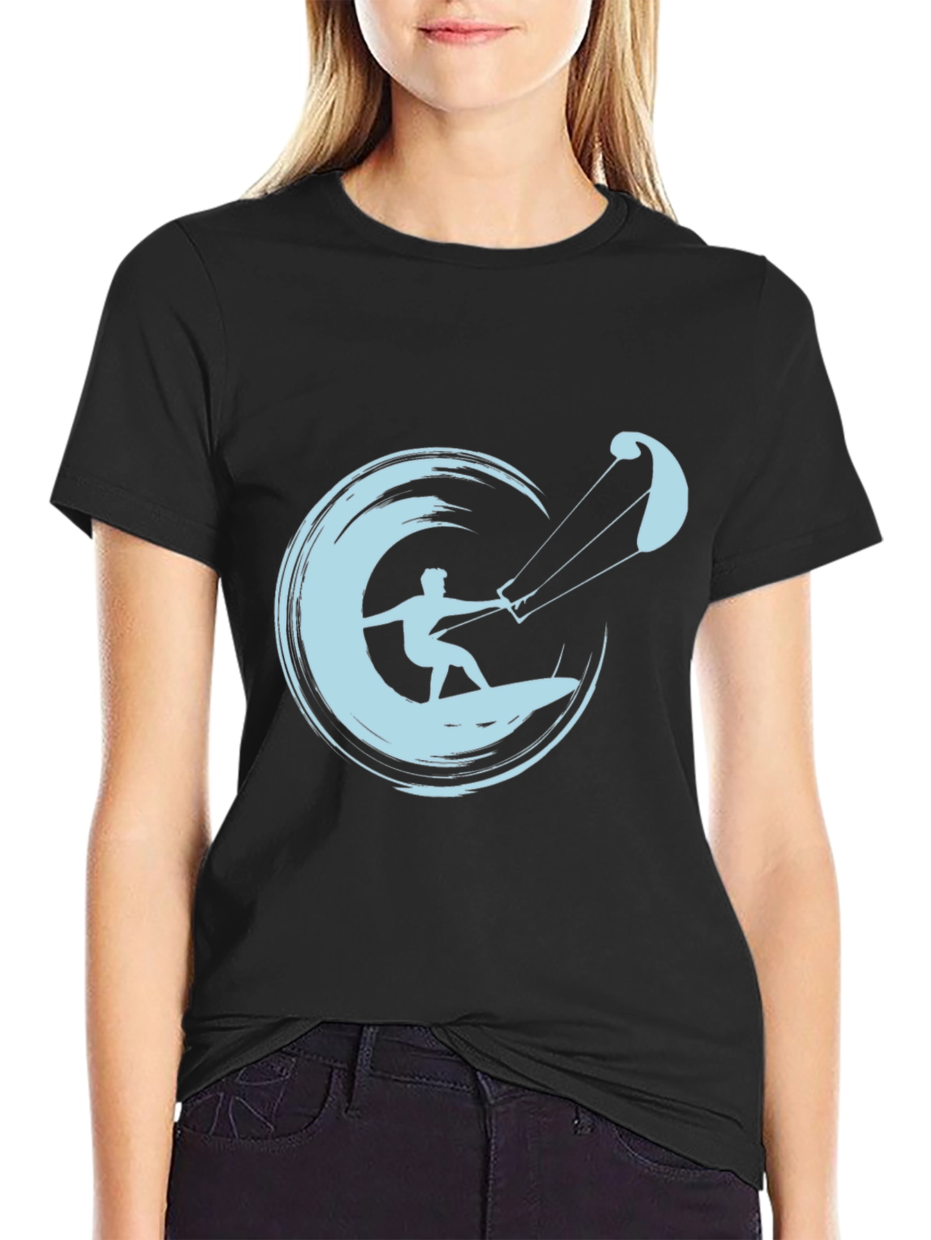 Kite Surfing Graphic Tee - Ride the Waves in Style!
