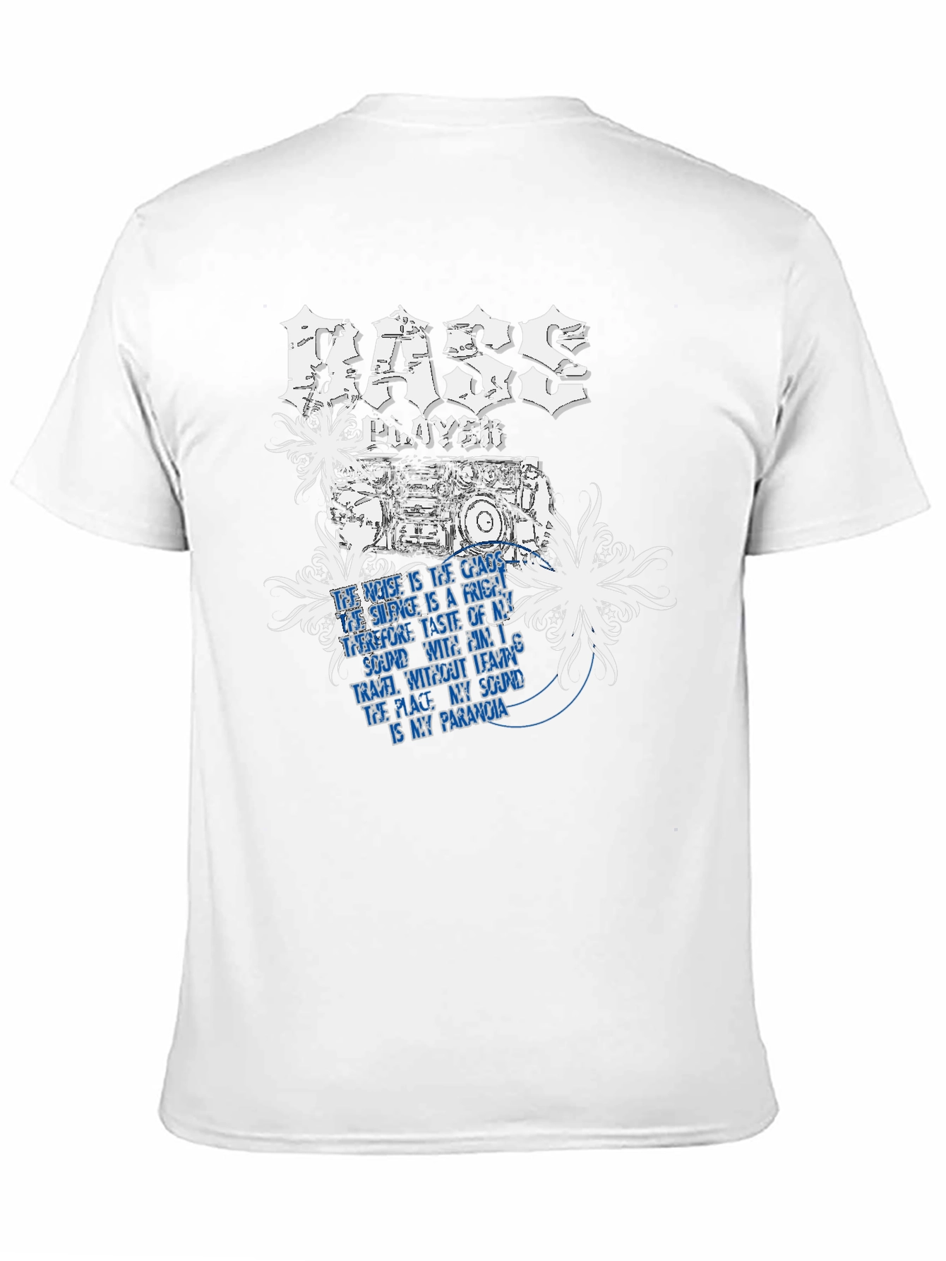 Bass Player Graphic T-Shirt - Music Lover Tee