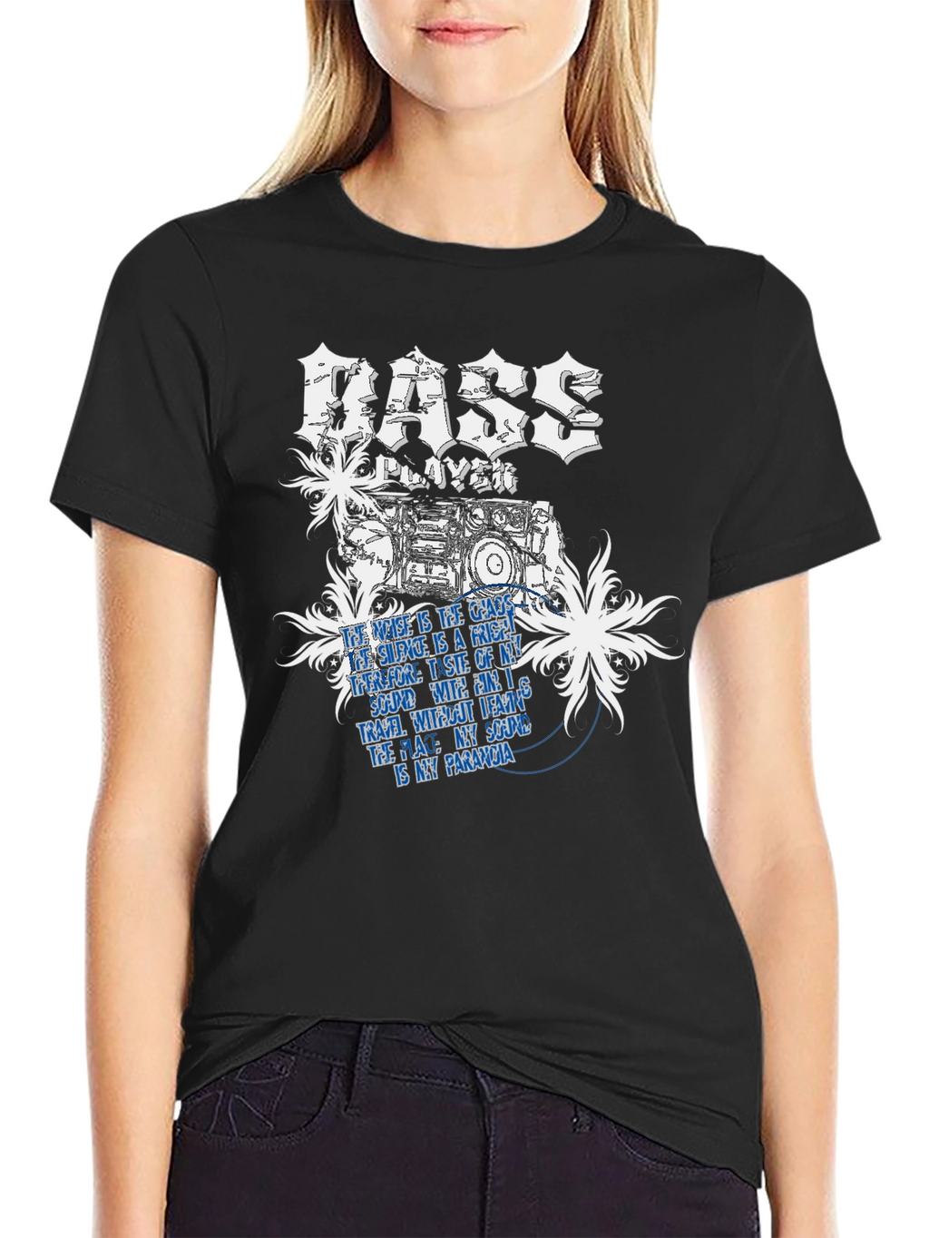 Bass Player Graphic T-Shirt - Music Lover Tee